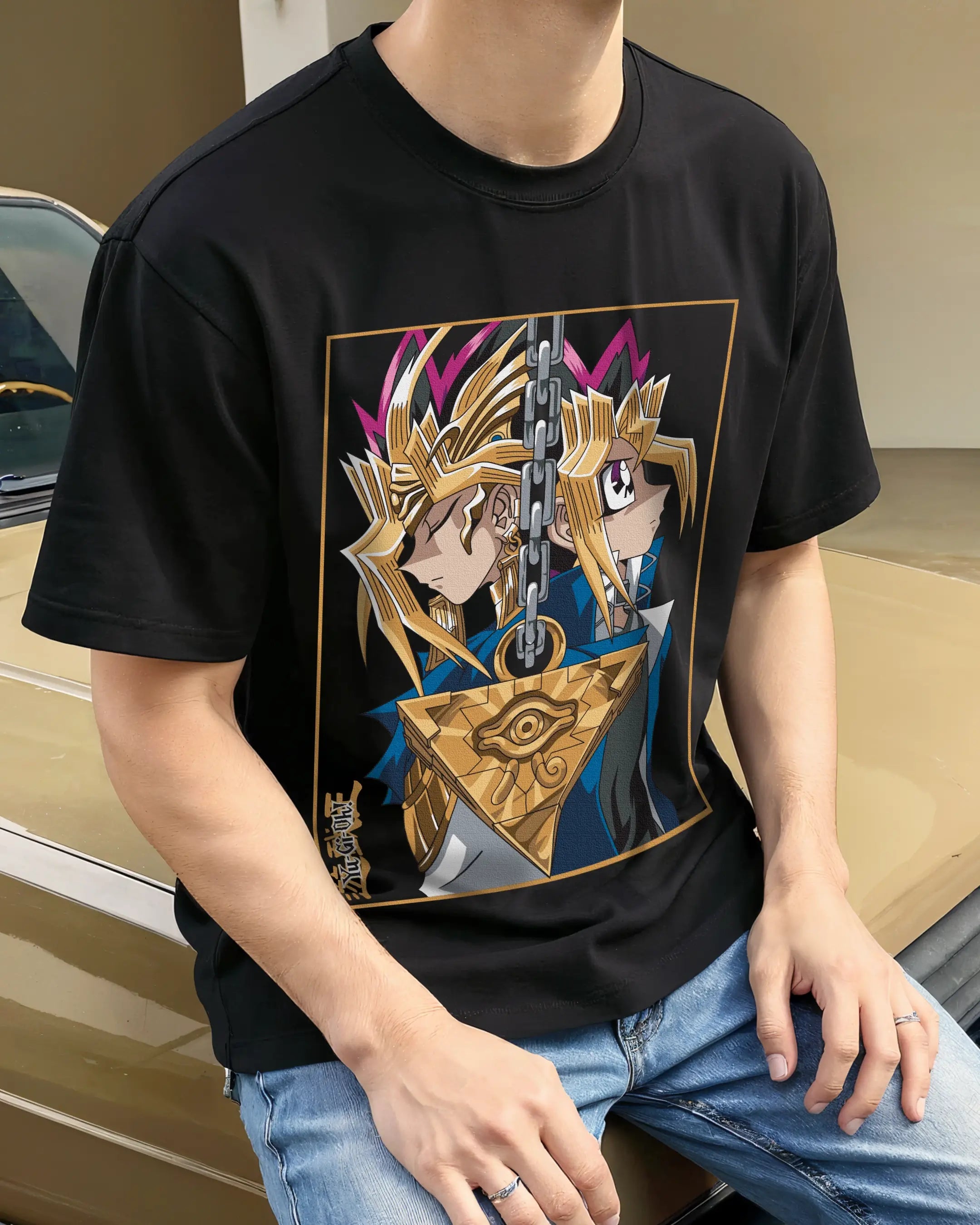 Playera Yu-Gi-Oh – Faraón & Yugi con Ojo del Milenio