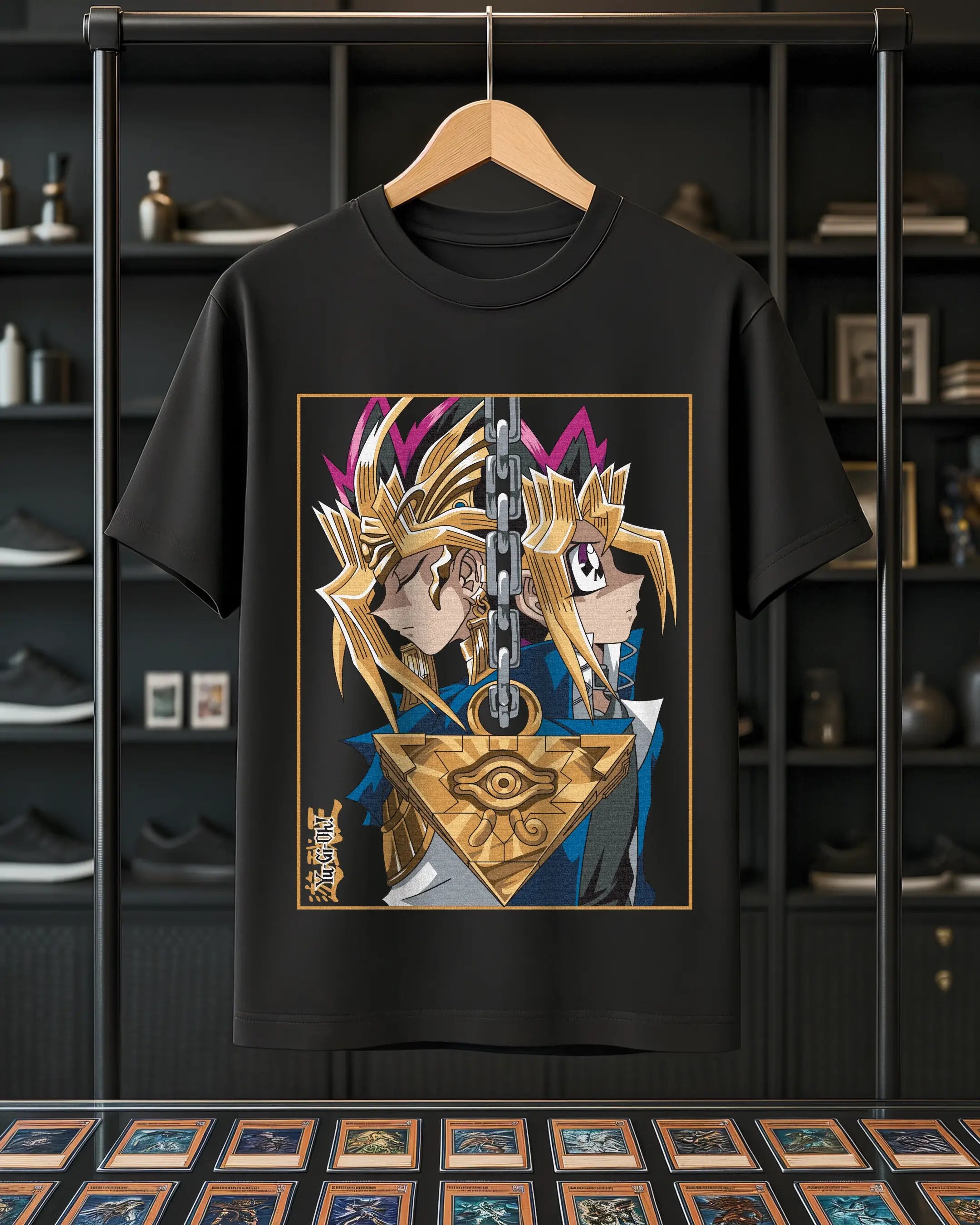 Playera Yu-Gi-Oh – Faraón & Yugi con Ojo del Milenio