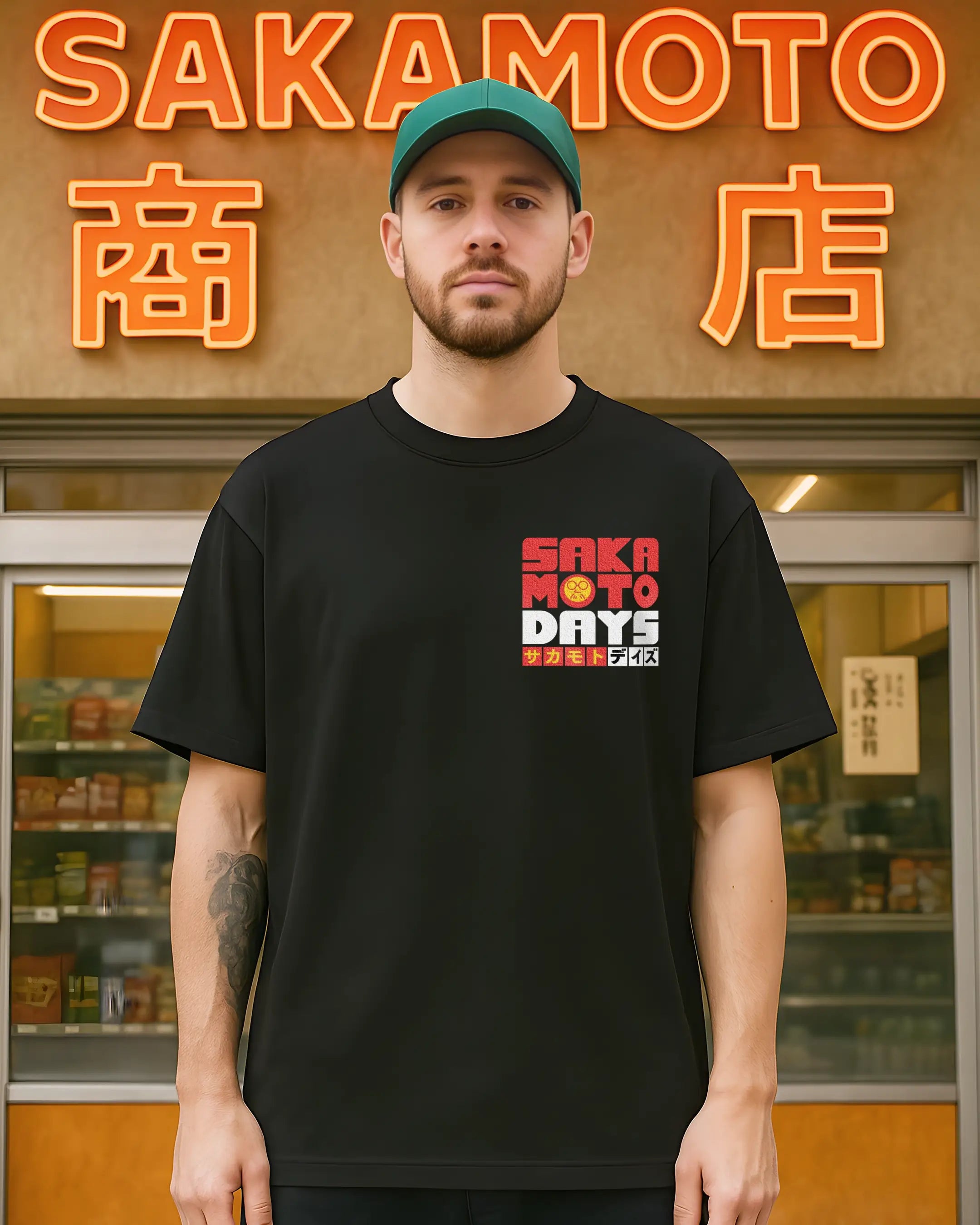 Playera Sakamoto Days – Instinto Letal