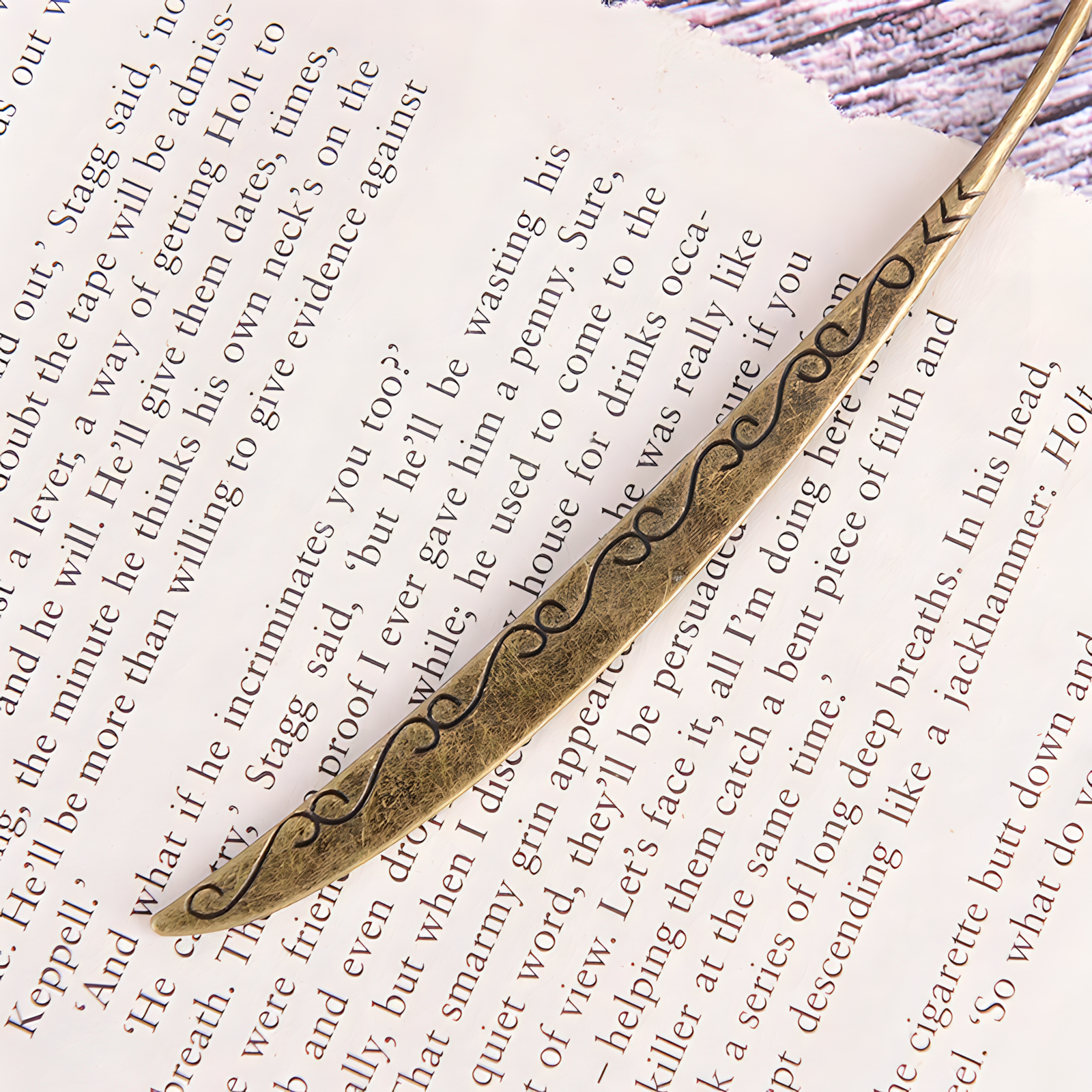 Separador de Libros Reloj de Hogwarts