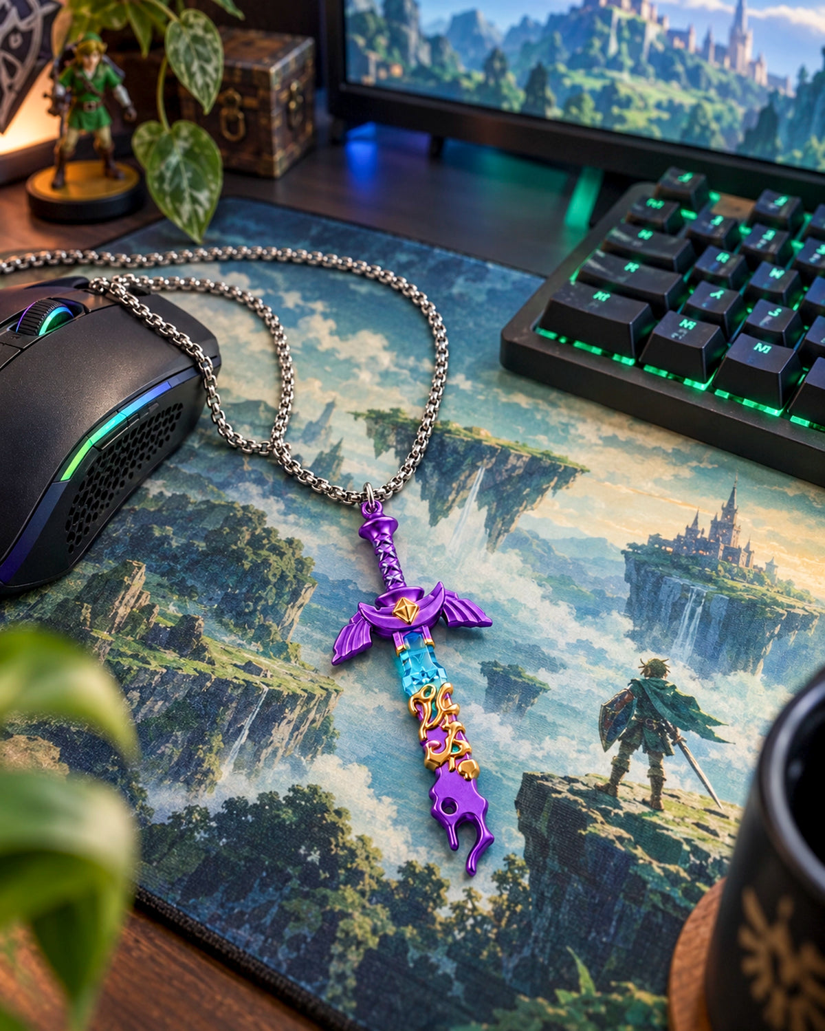 Collar Zelda – Espada Maestra