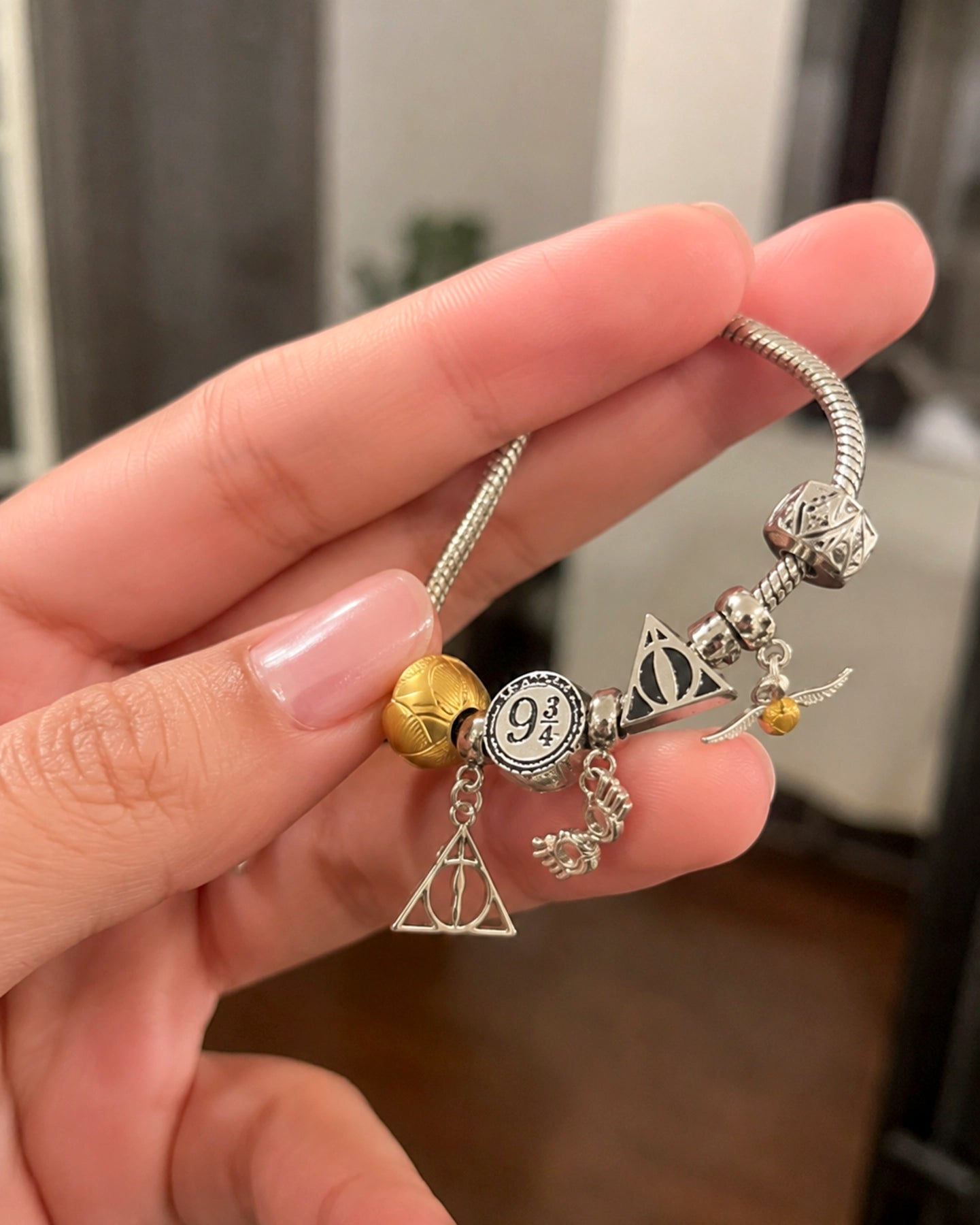 Pulsera Snitch y Reliquias – Harry Potter
