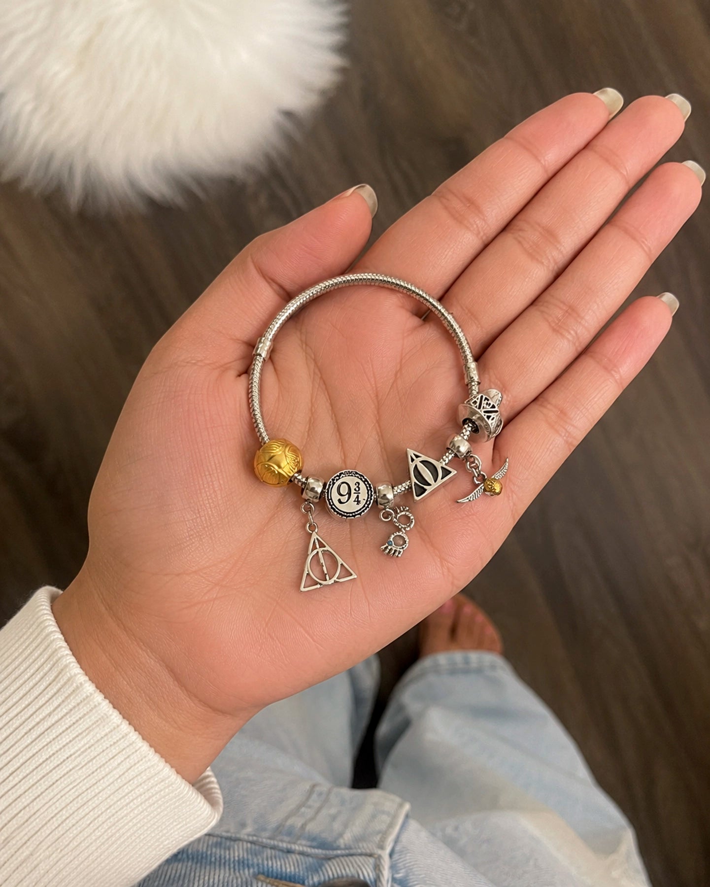 Pulsera Snitch y Reliquias – Harry Potter