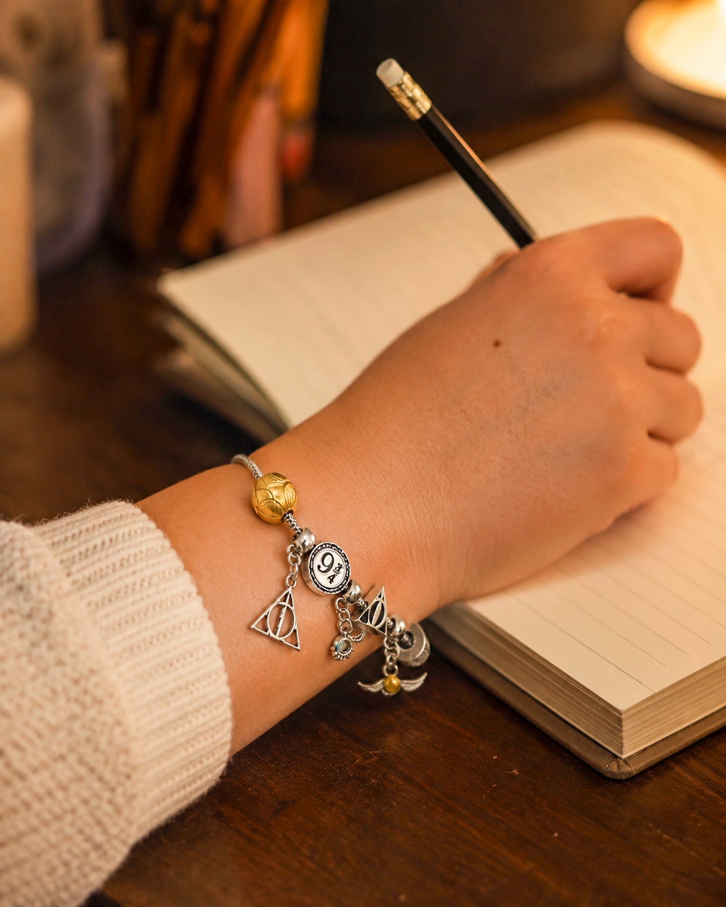 Pulsera Snitch y Reliquias – Harry Potter