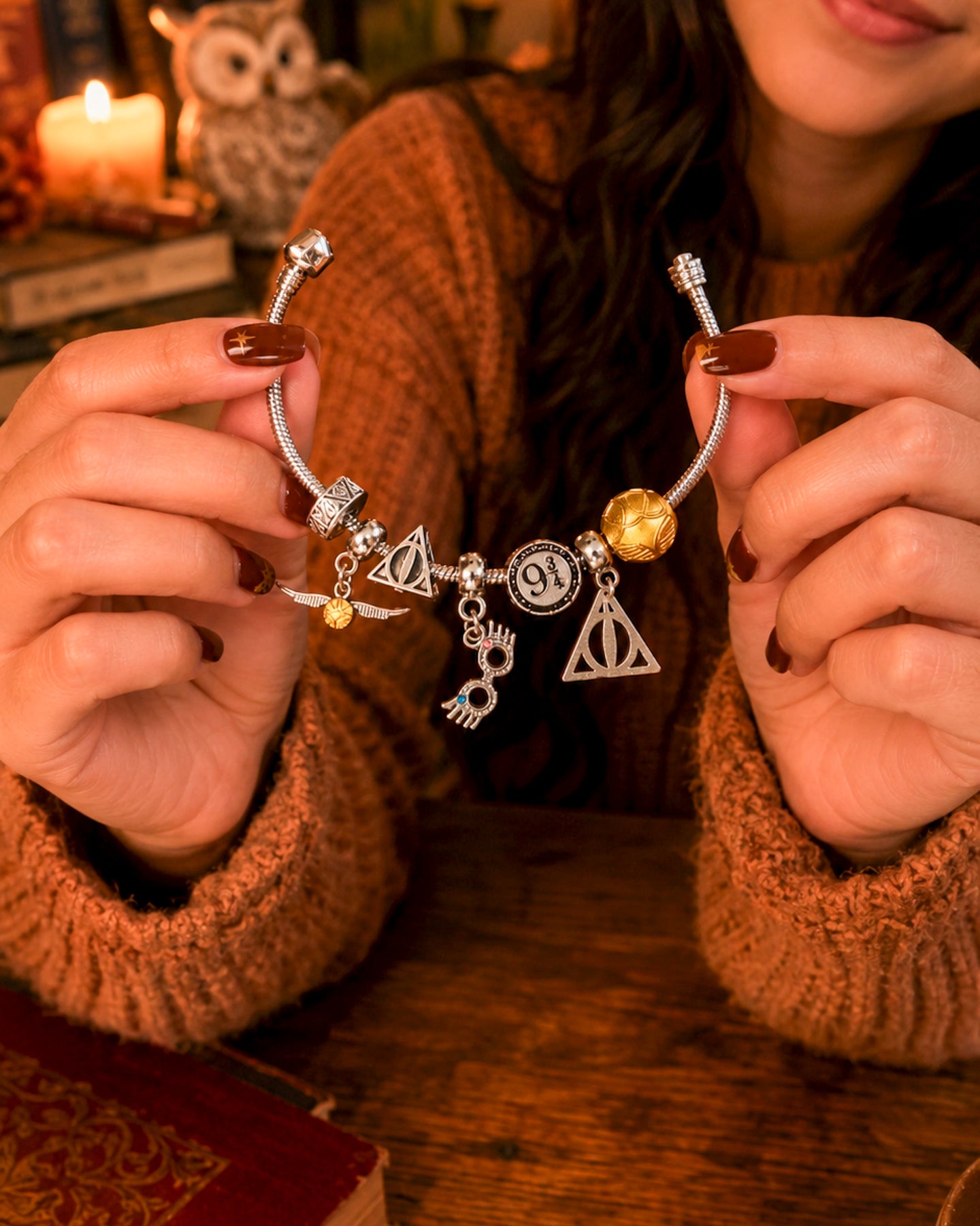 Pulsera Snitch y Reliquias – Harry Potter