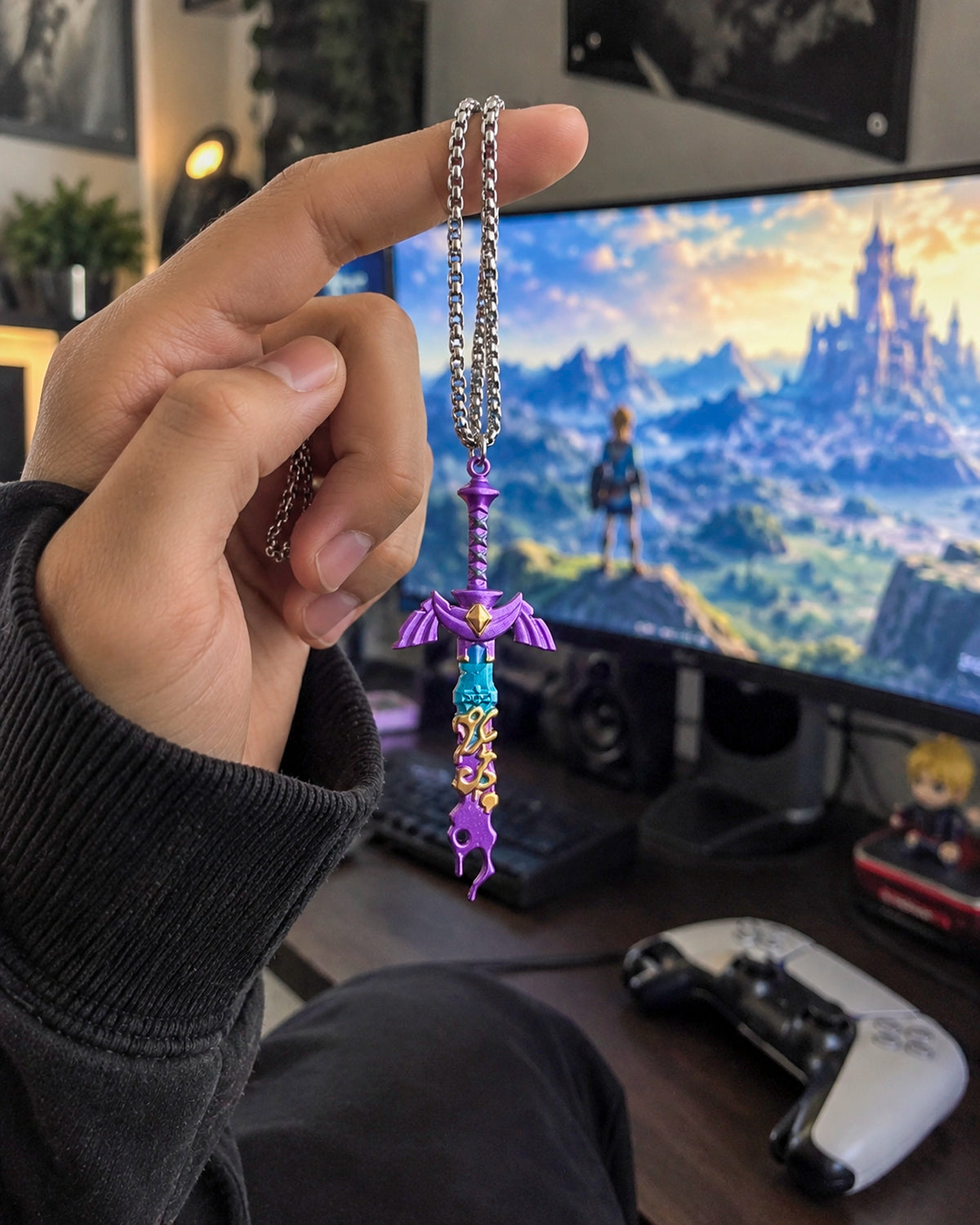 Collar Zelda – Espada Maestra