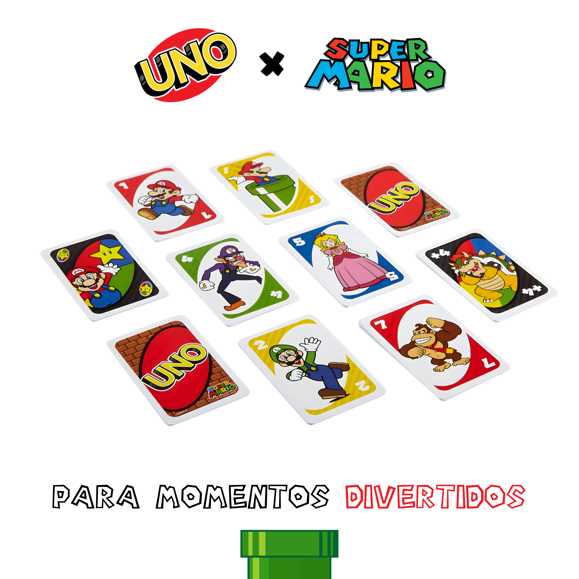 Juego UNO Super Mario