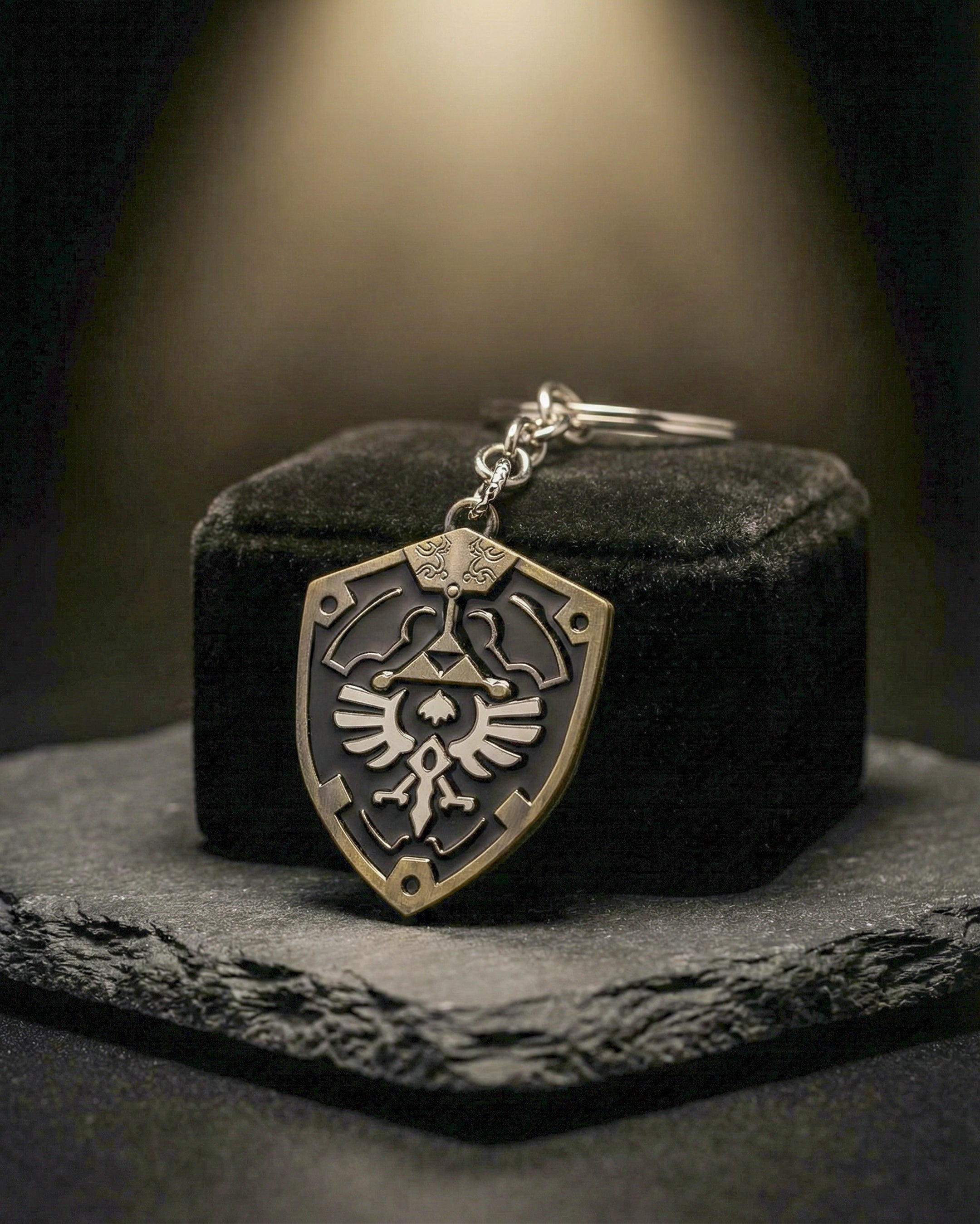 Llavero Escudo Hyliano - Tu escudo, tu aventura