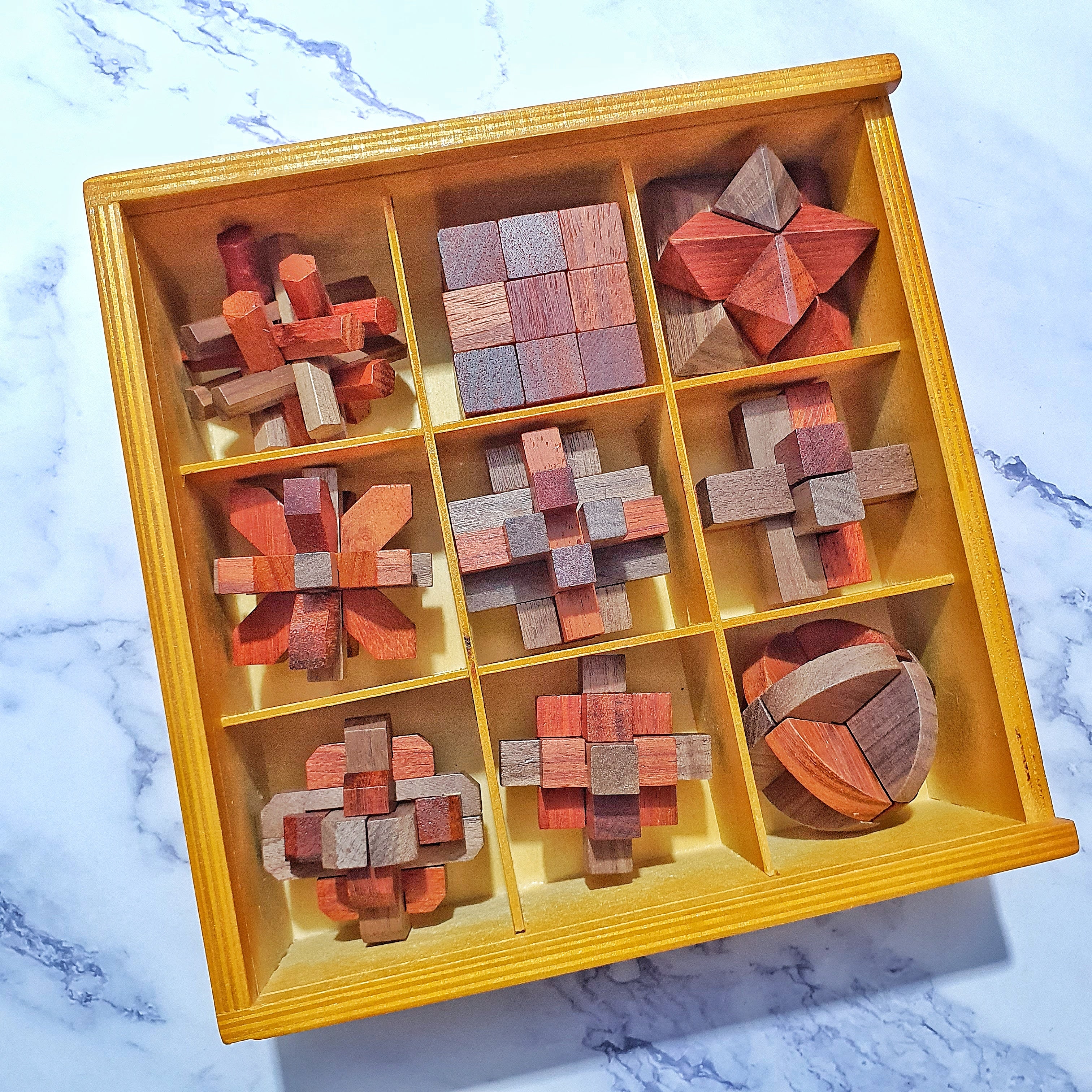 Combo Puzzles de Madera 3D