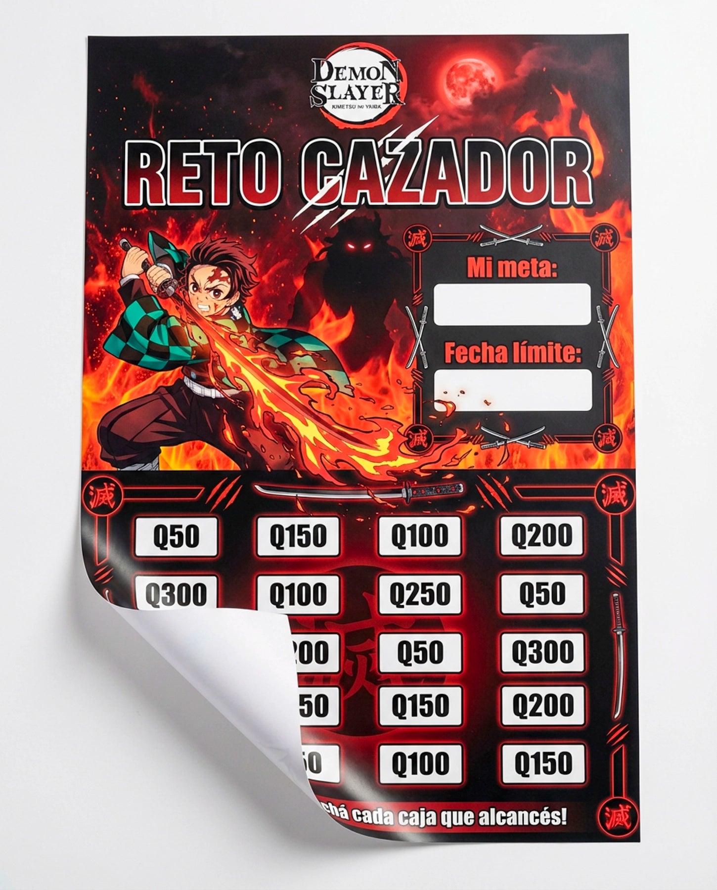 Mi Reto de Ahorro – Edición Anime