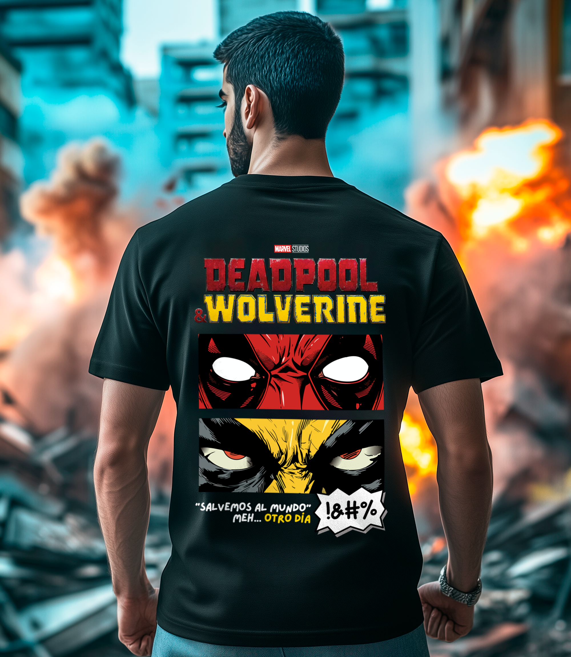 T-Shirt Deadpool & Wolverine