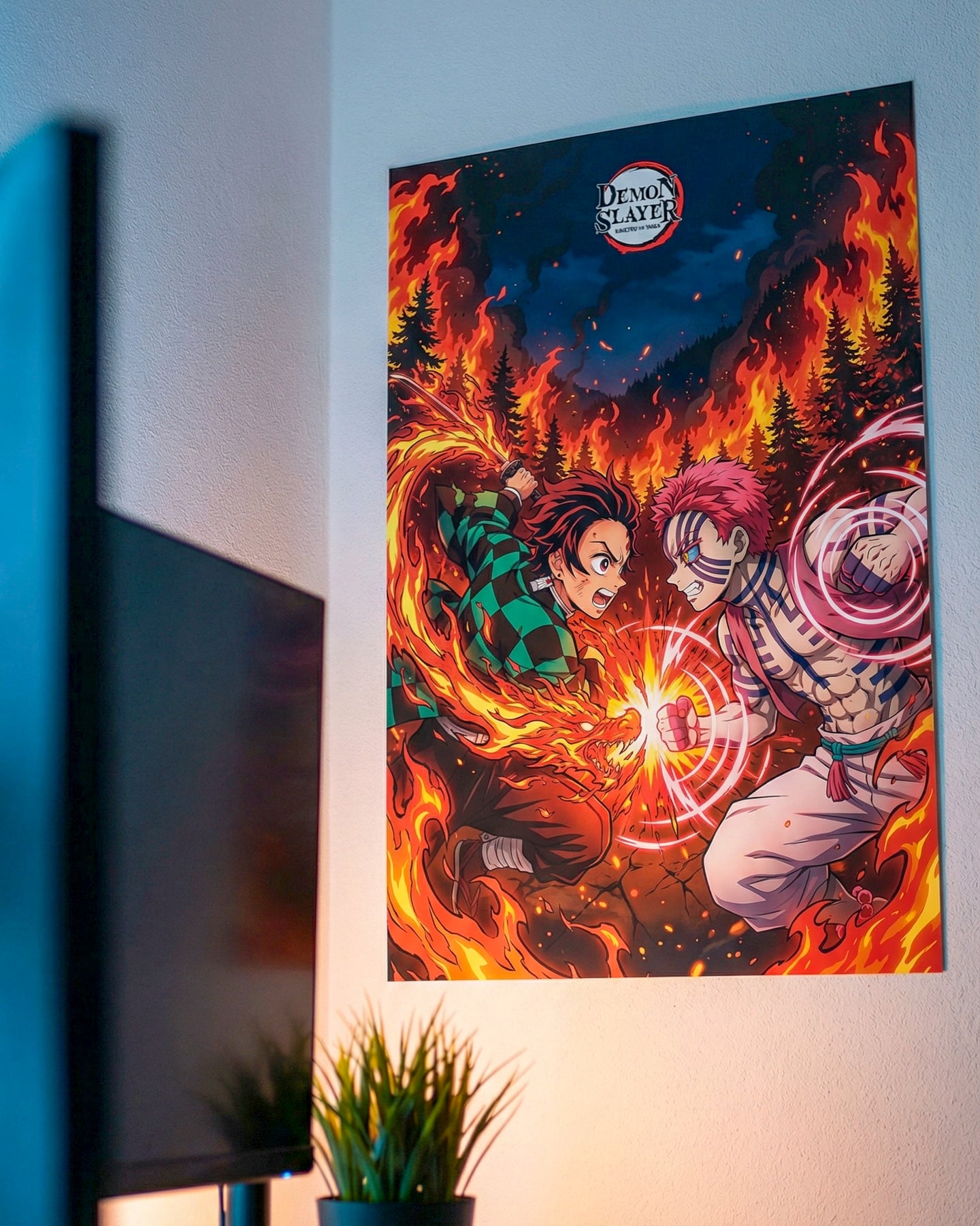 Mural de Batalla – Sticker Decorativo de Pared