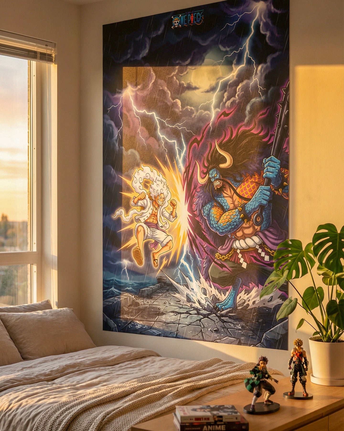 Mural de Batalla – Sticker Decorativo de Pared