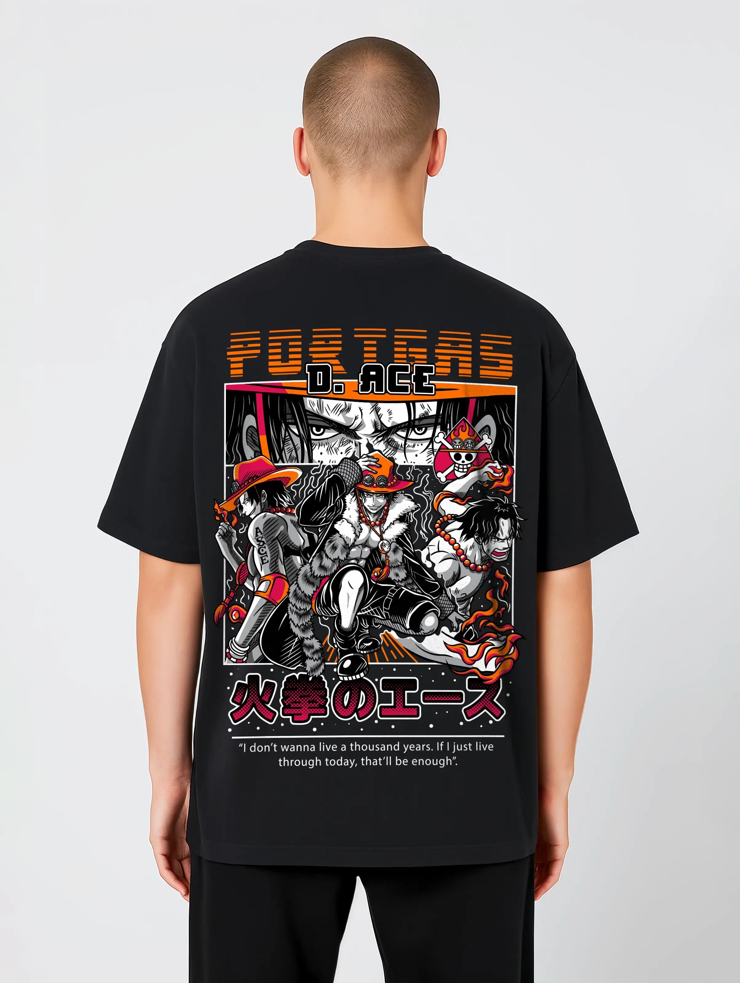 T-Shirt Portgas D. Ace