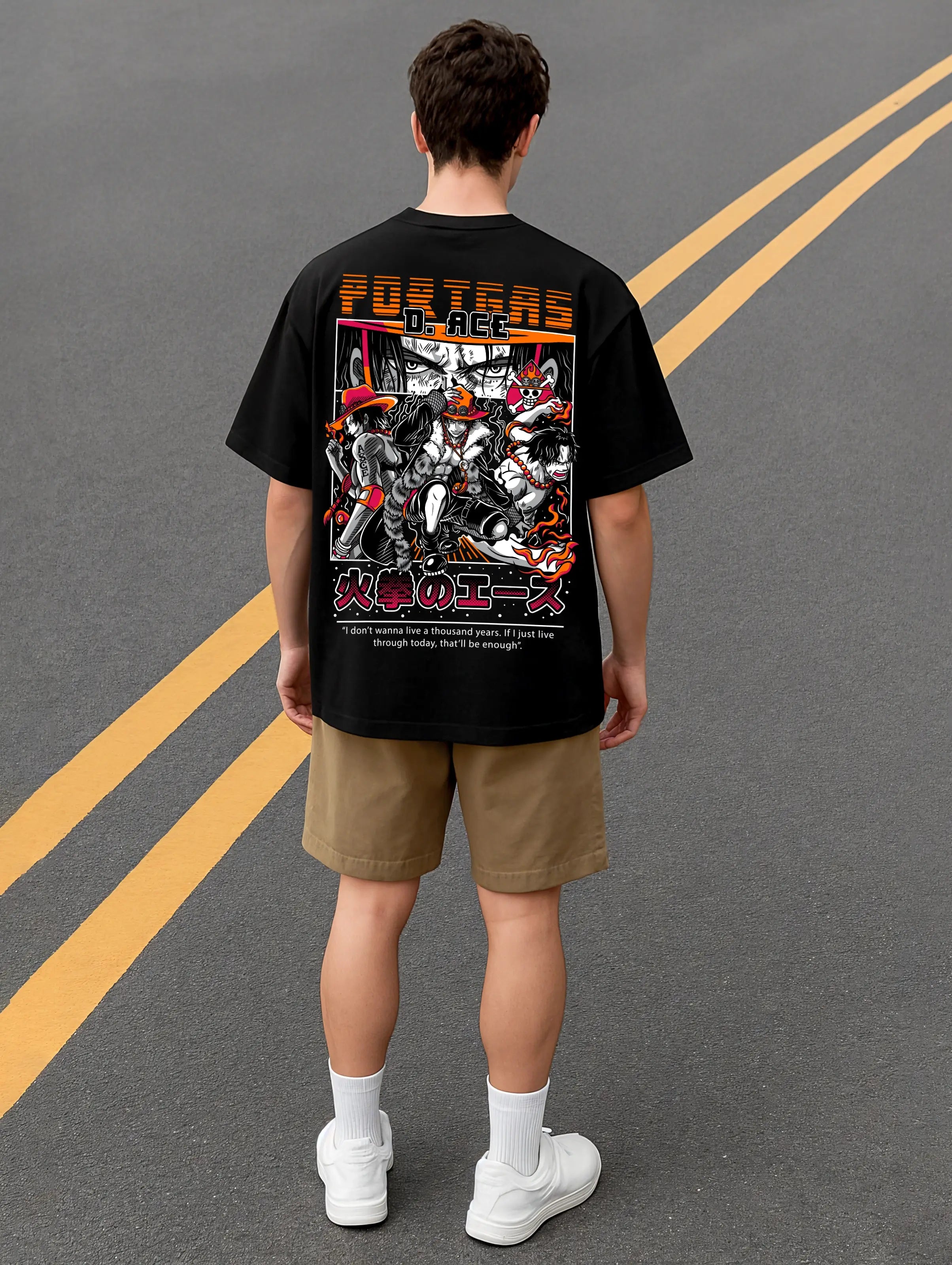 T-Shirt Portgas D. Ace