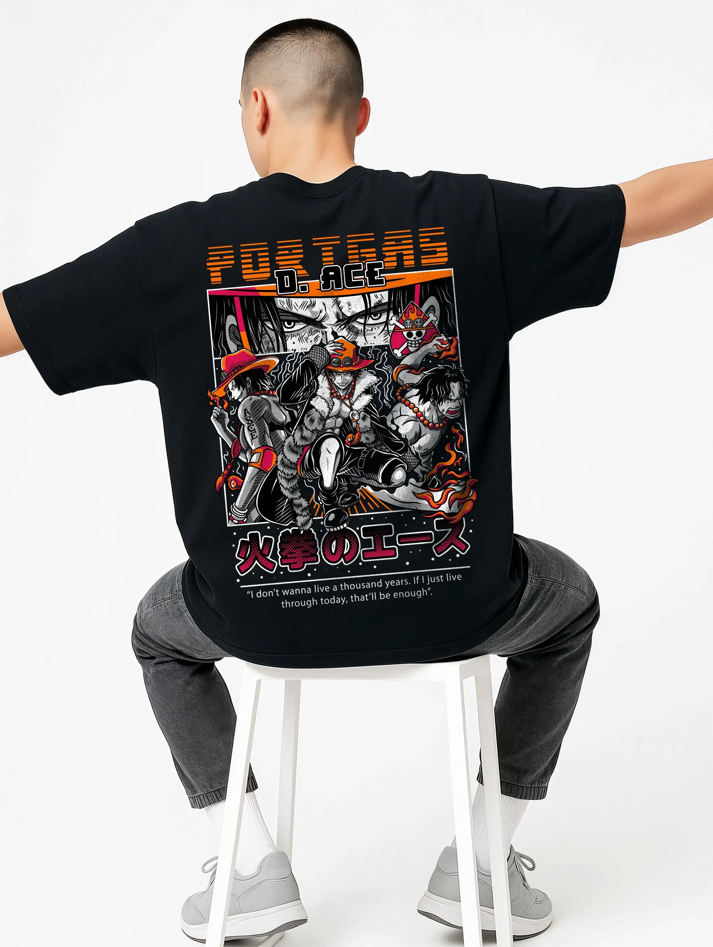 T-Shirt Portgas D. Ace