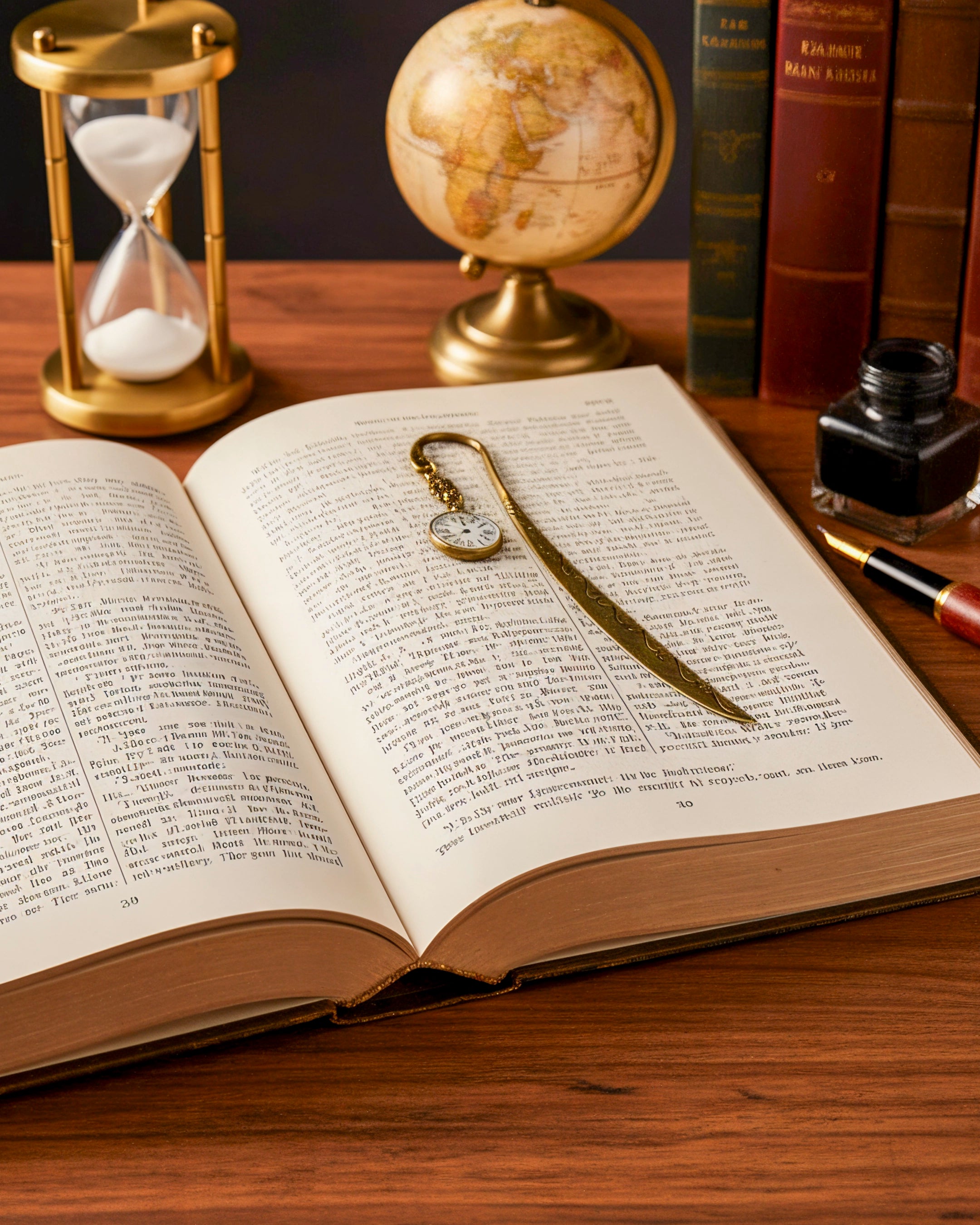 Separador de Libros Reloj de Hogwarts