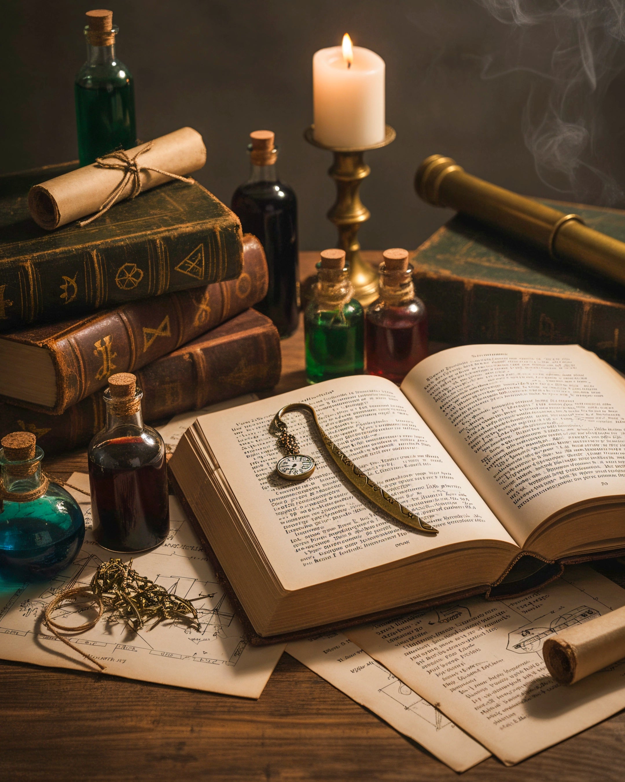 Separador de Libros Reloj de Hogwarts