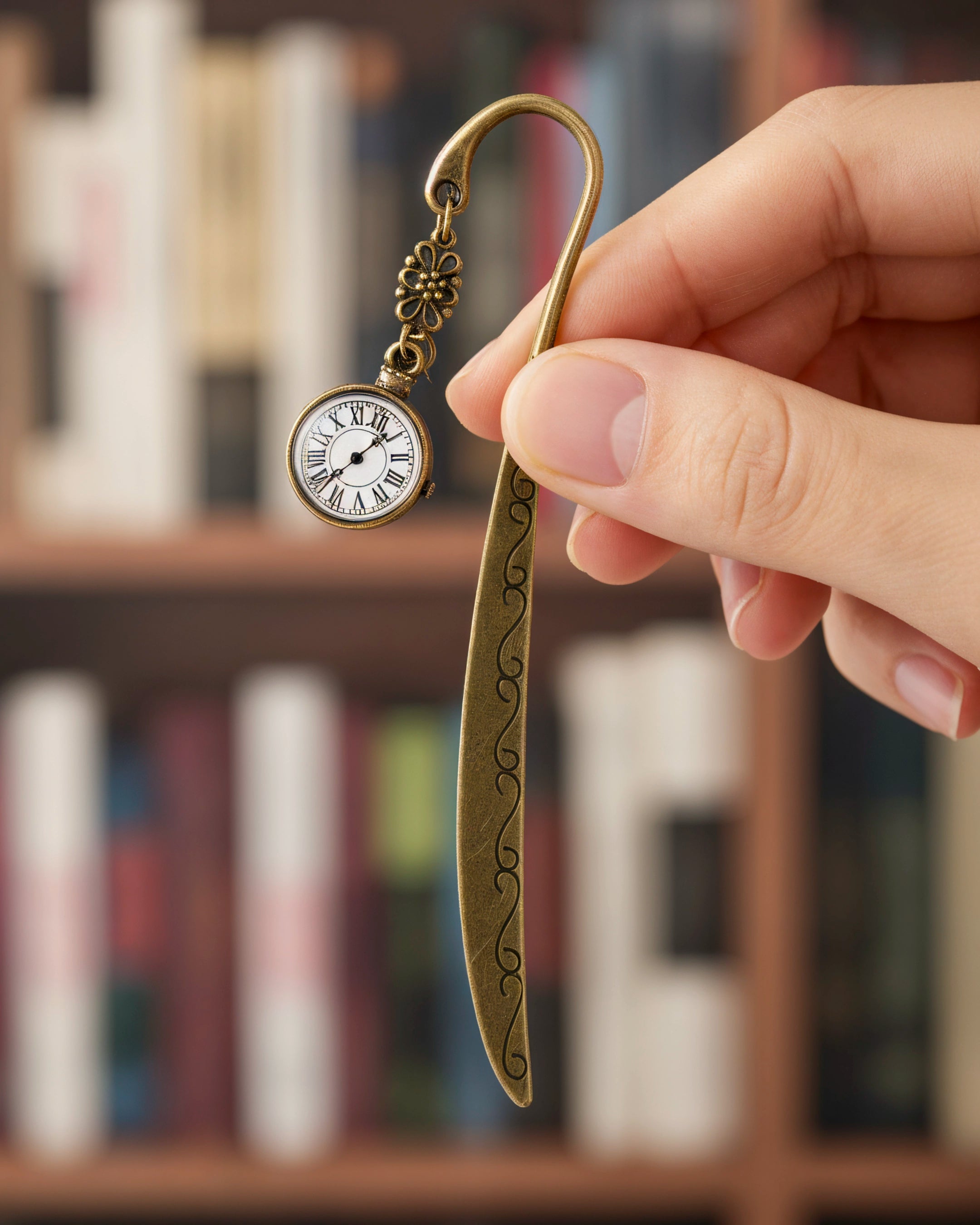 Separador de Libros Reloj de Hogwarts