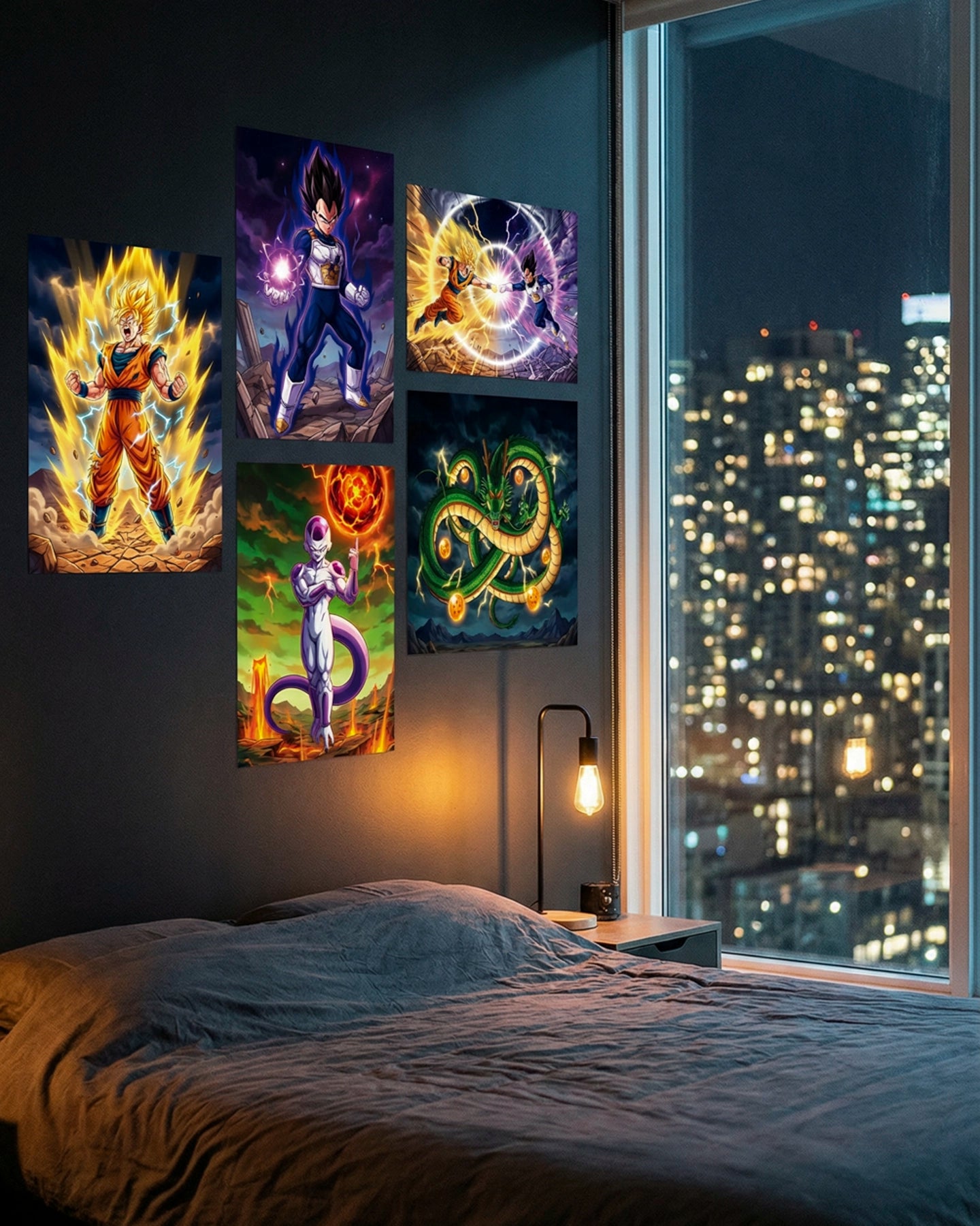 Set de 5 Paneles Anime – El Anime en tu Pared