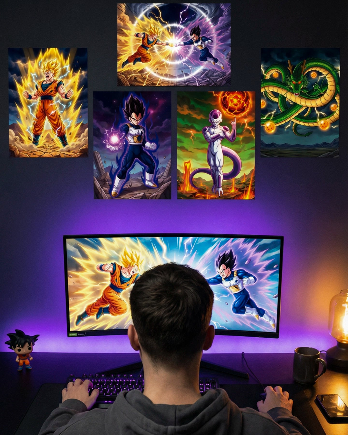 Set de 5 Paneles Anime – El Anime en tu Pared