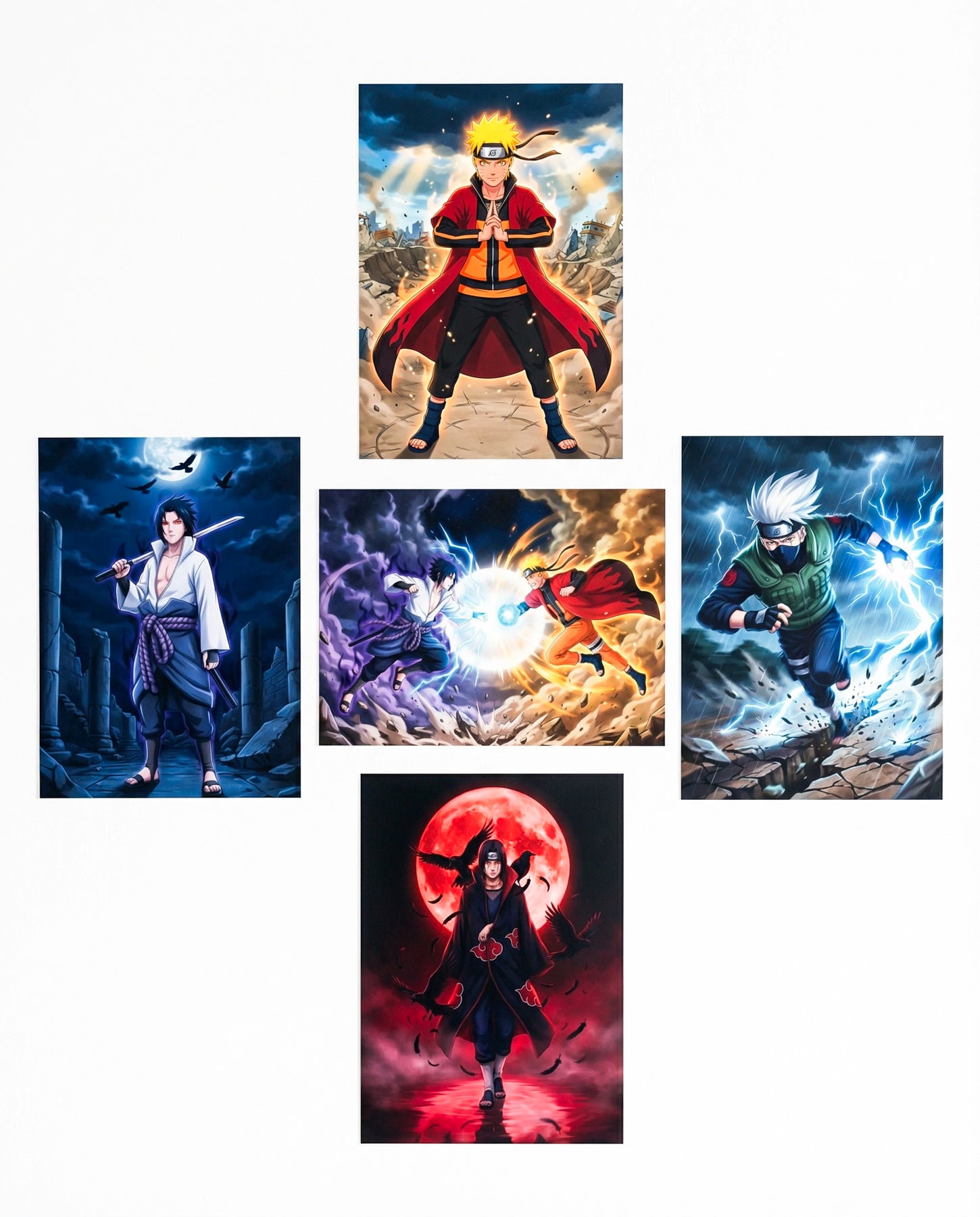 Set de 5 Paneles Anime – El Anime en tu Pared