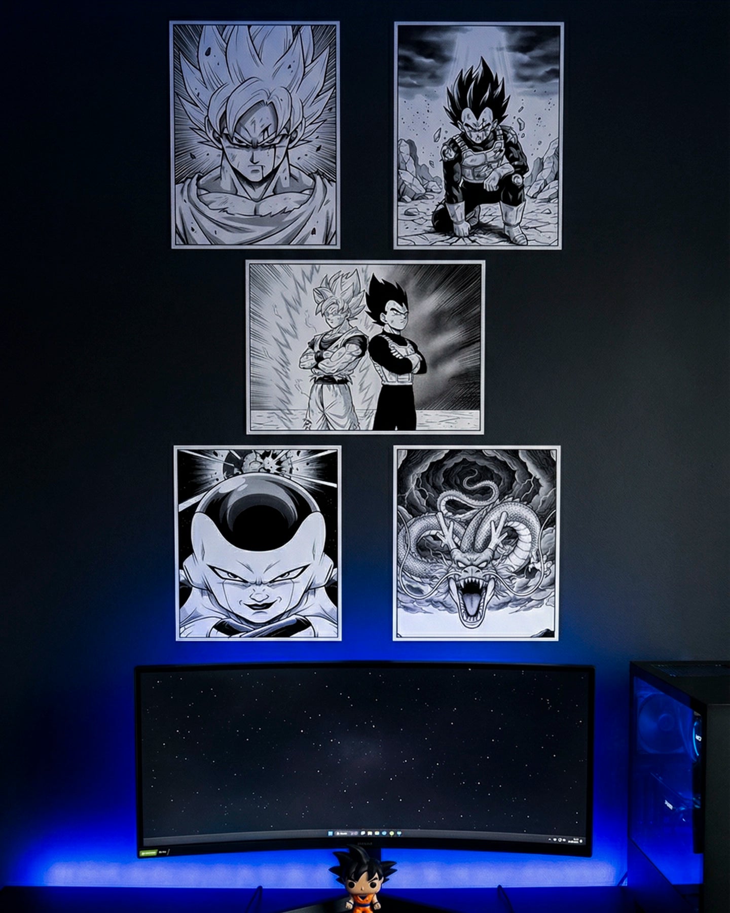 Set de 5 Paneles Manga – El Manga en tu Pared