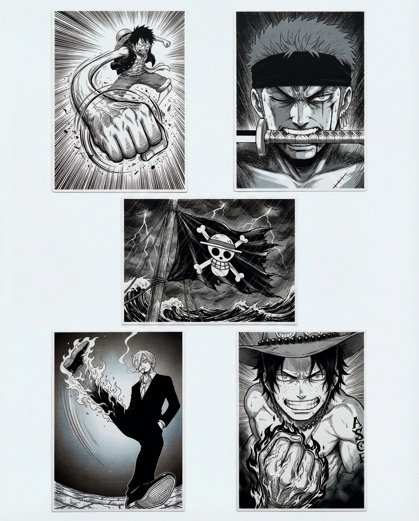 Set de 5 Paneles Manga – El Manga en tu Pared