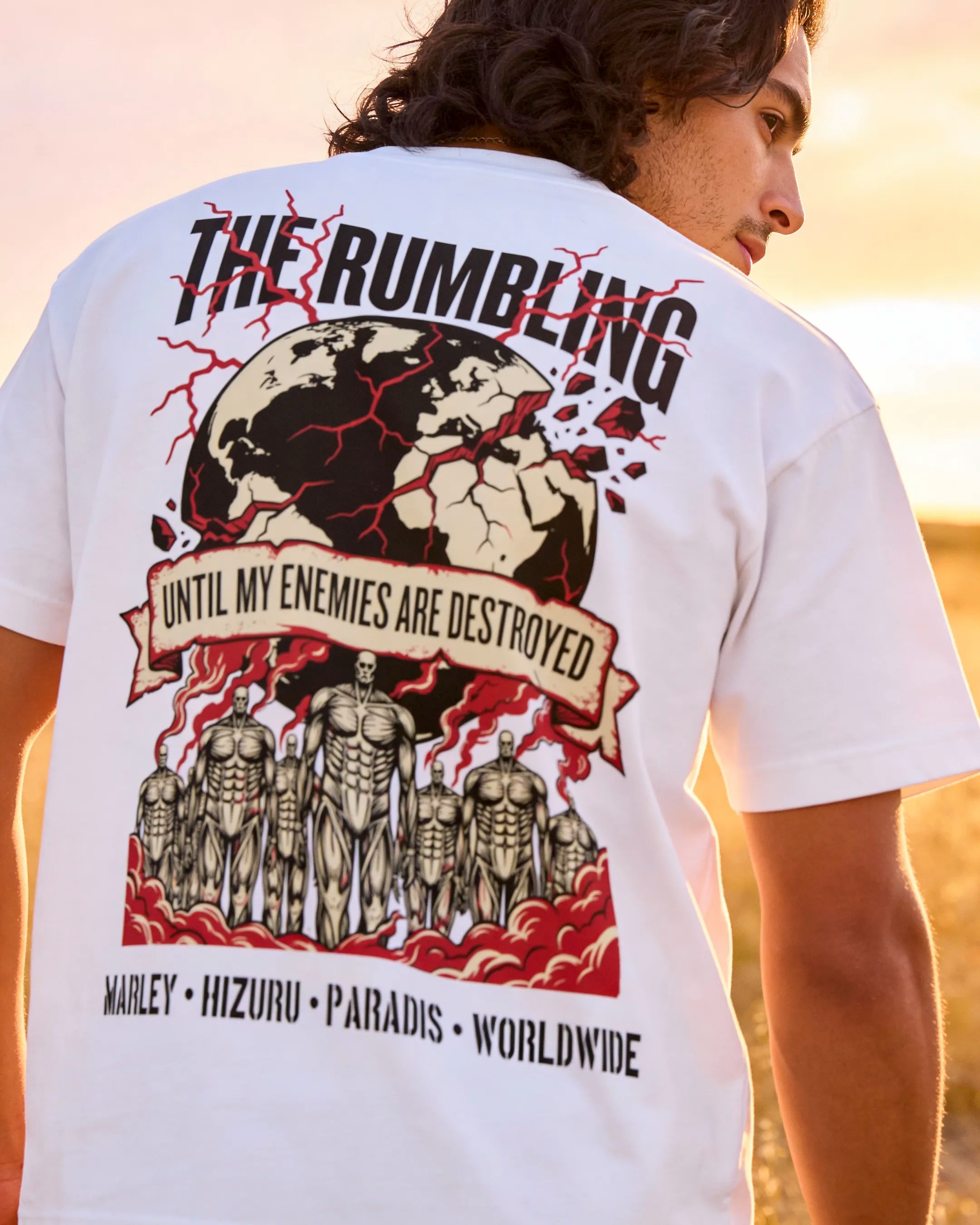 Playera The Rumbling – Attack on Titan