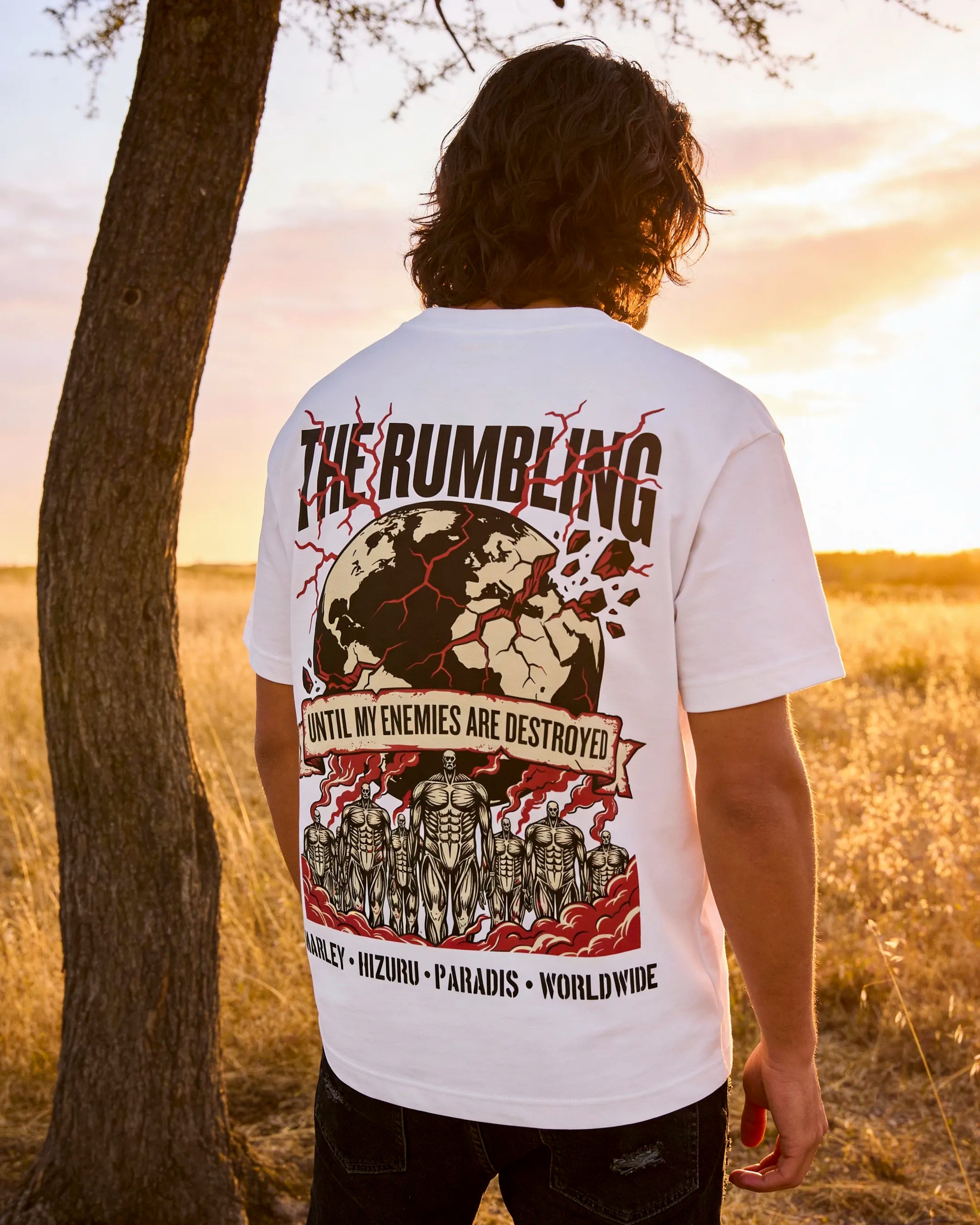 Playera The Rumbling – Attack on Titan