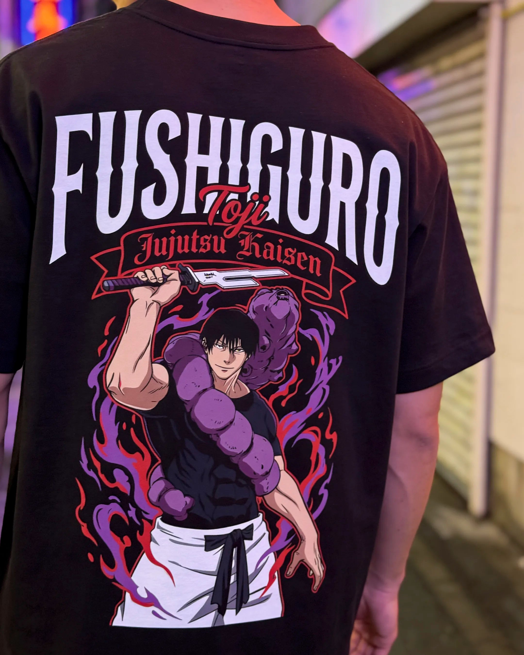 Playera Toji Fushiguro PBK – Jujutsu Kaisen