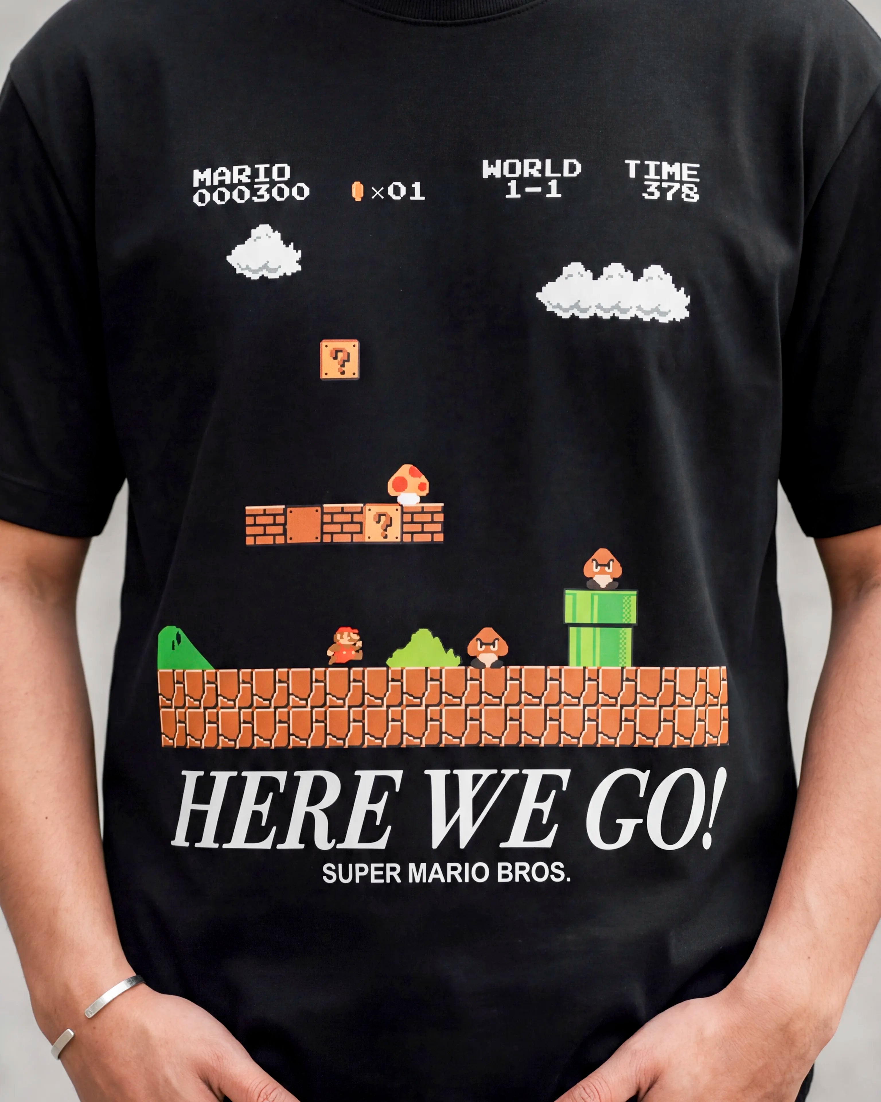 Playera Super Mario Bros – Here We Go!