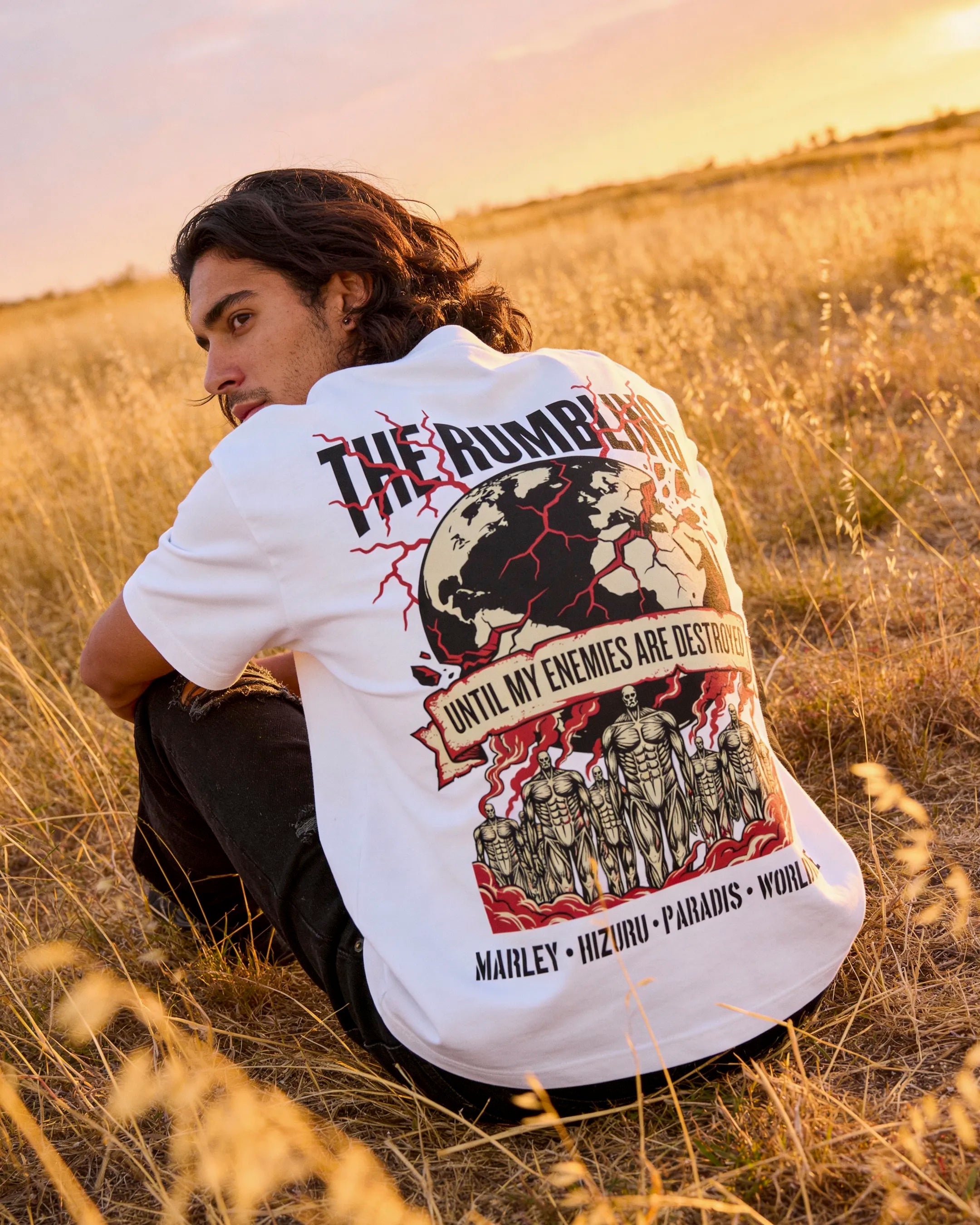 Playera The Rumbling – Attack on Titan