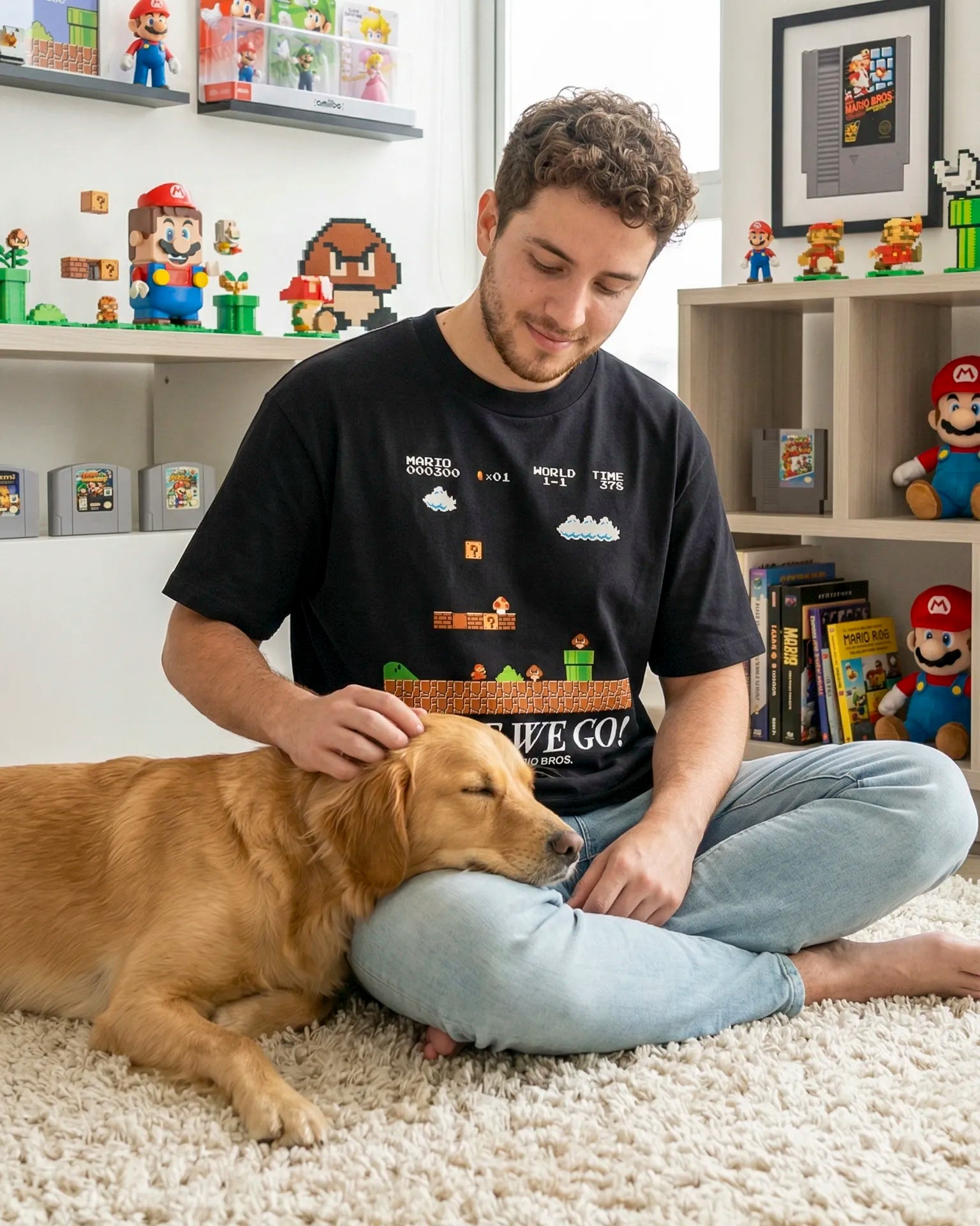 Playera Super Mario Bros – Here We Go!