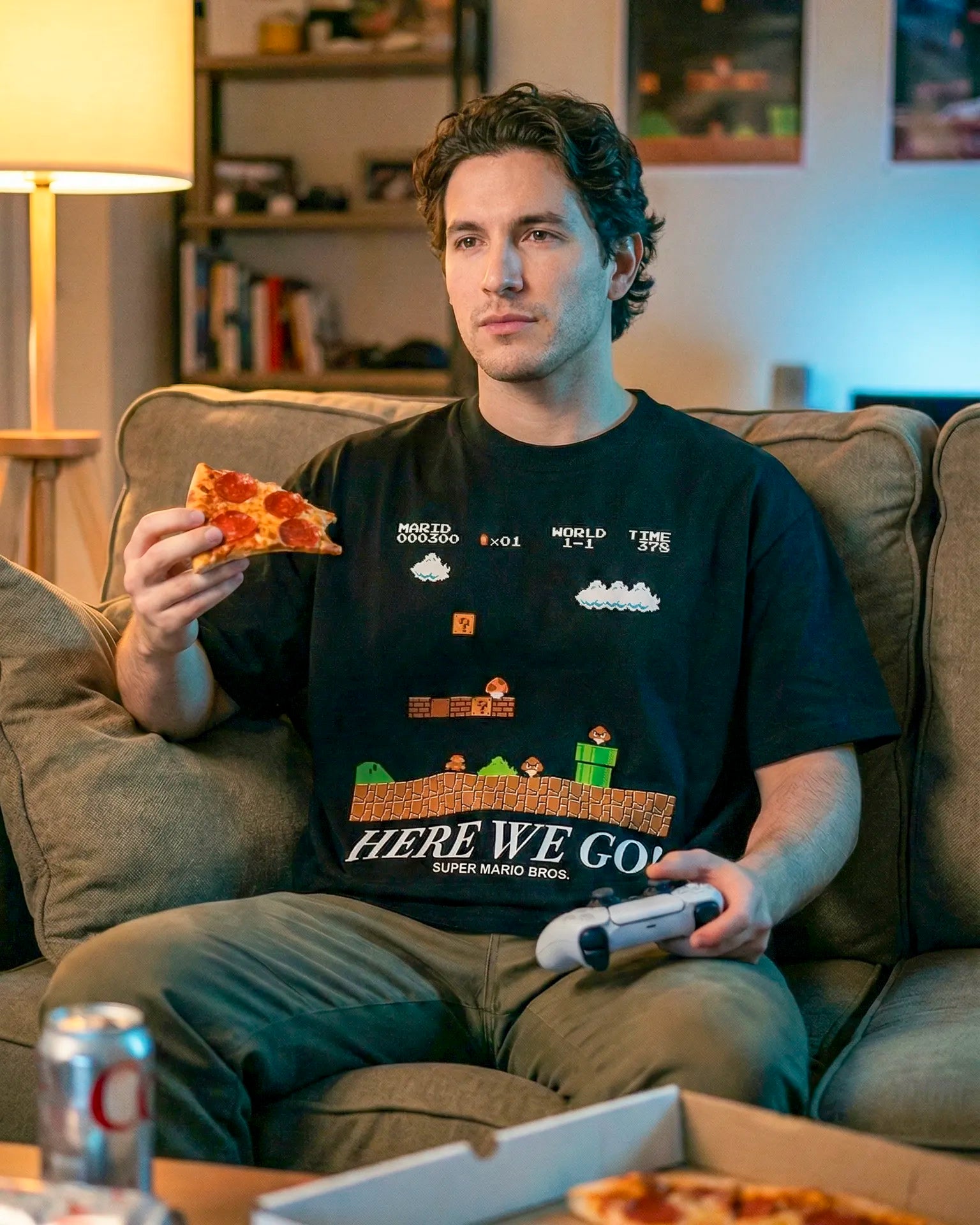 Playera Super Mario Bros – Here We Go!
