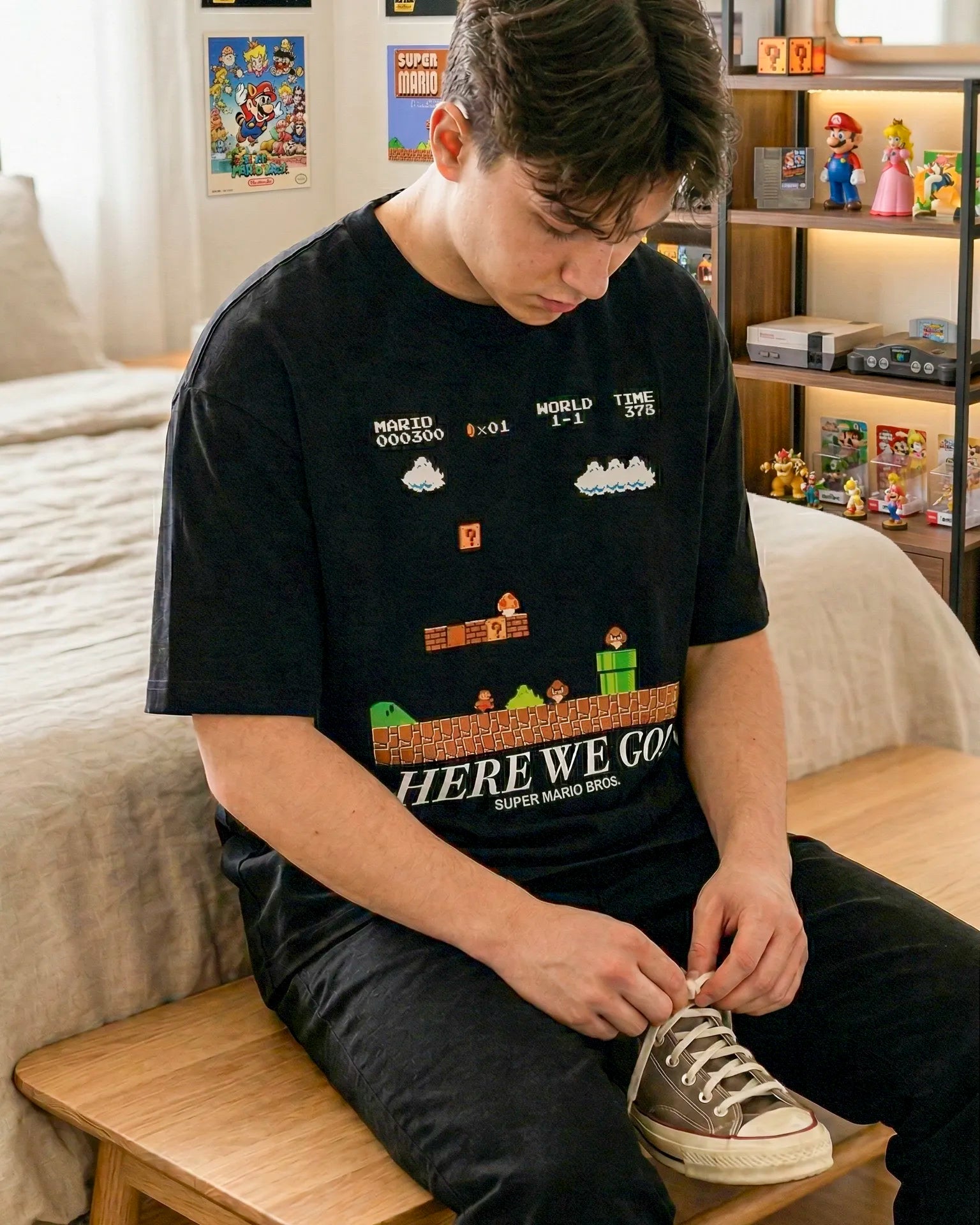 Playera Super Mario Bros – Here We Go!