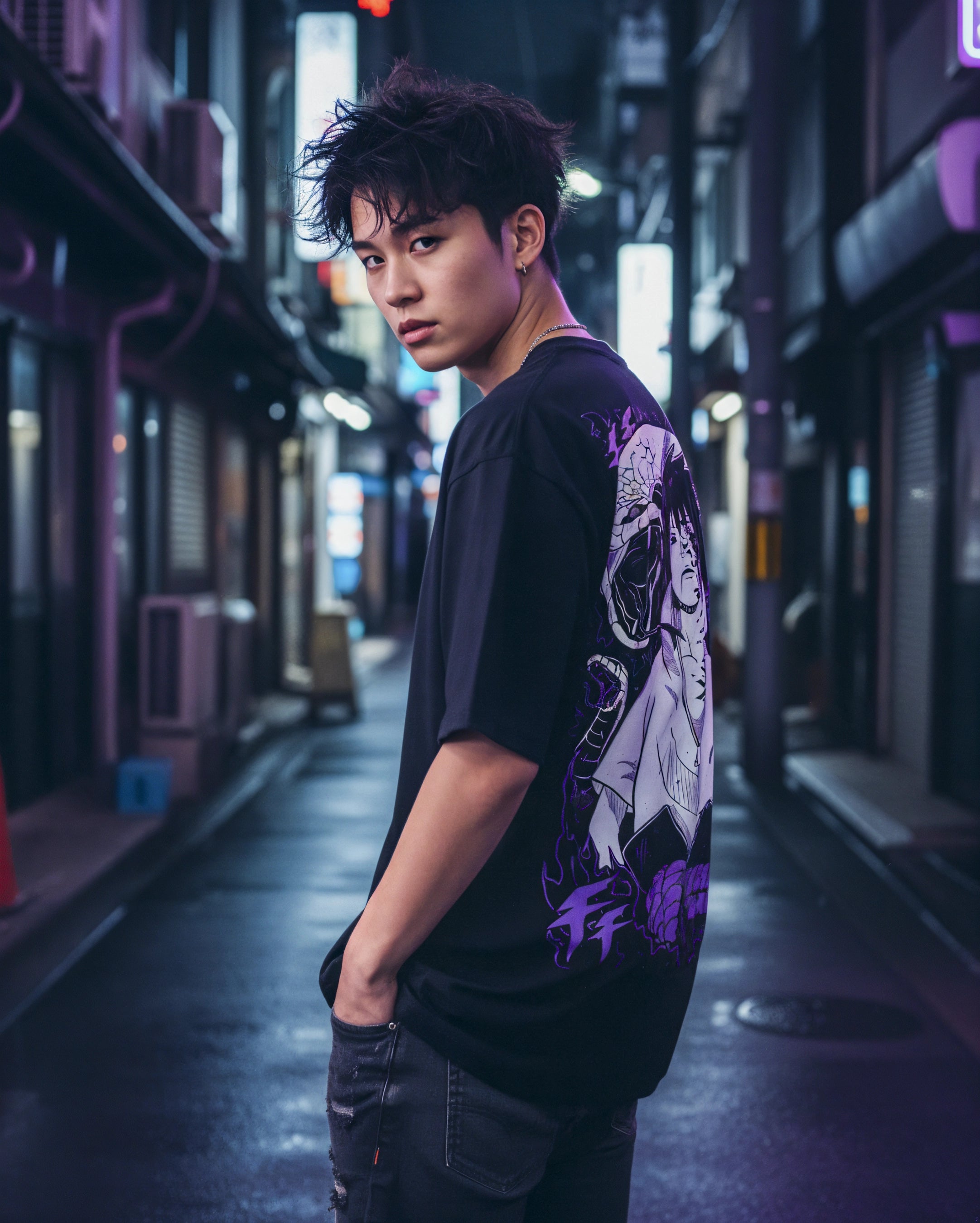 Playera Sasuke Rinnegan