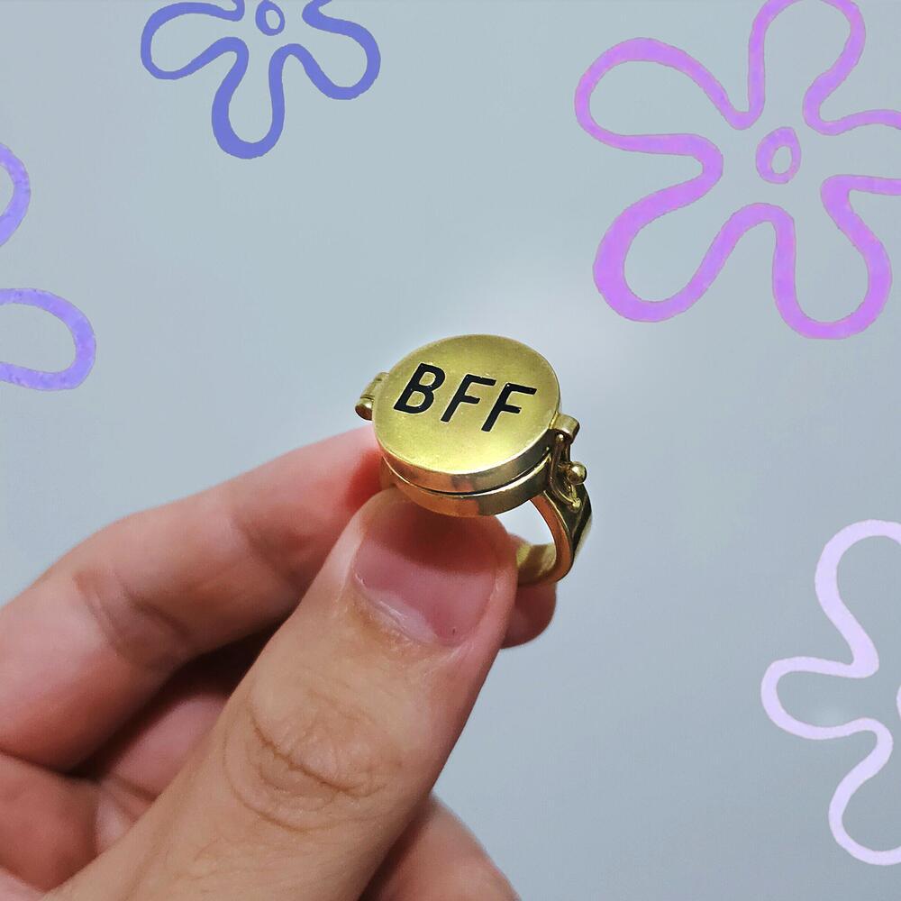 Anillos BFF de Bob Esponja