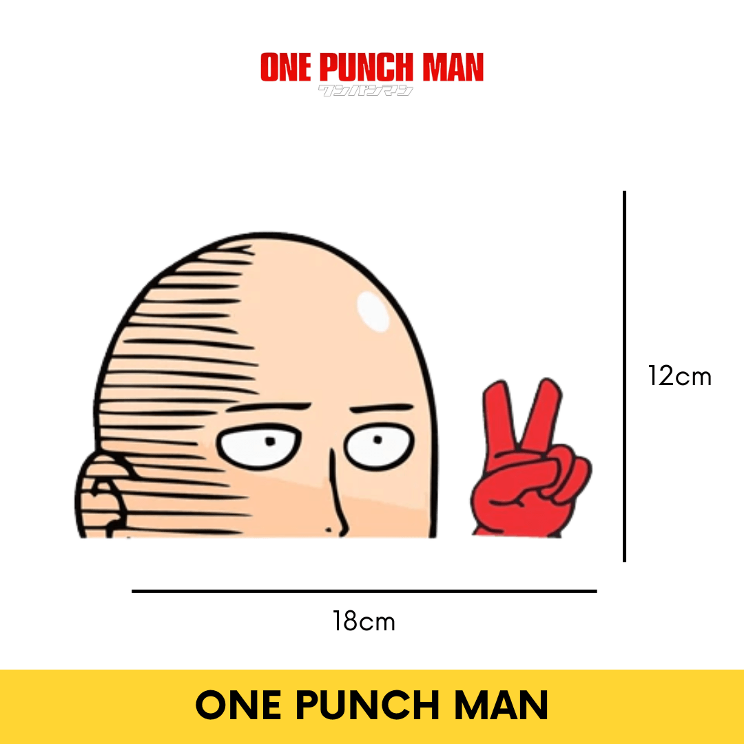Punch Man Sticker Sticker Multiuso de One Punch Man – Funky