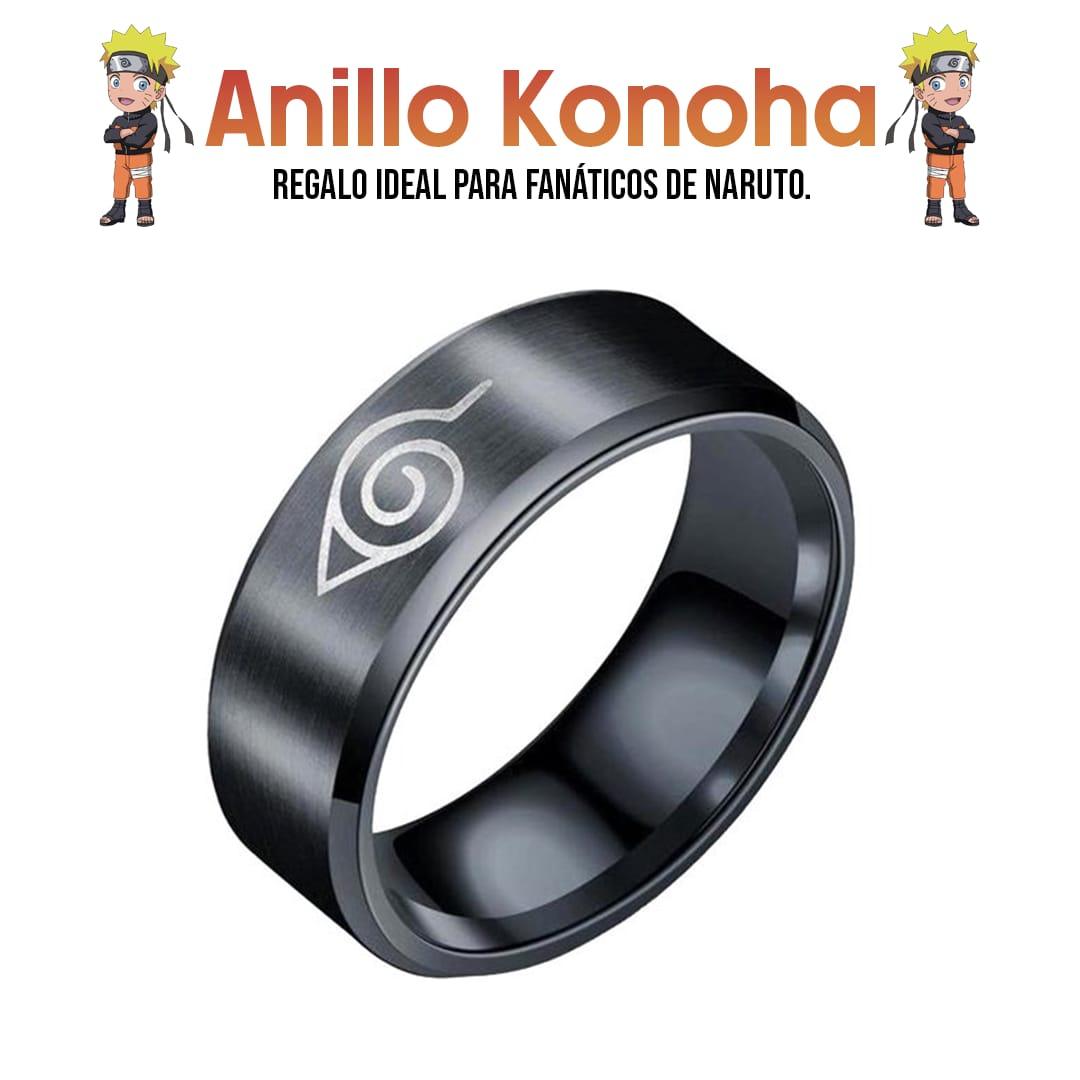 Anillo Konoha Negro
