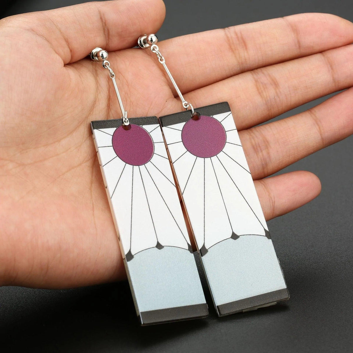 Aretes Hanafuda