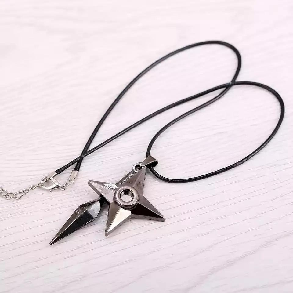Collar Kunai y Shuriken de Naruto