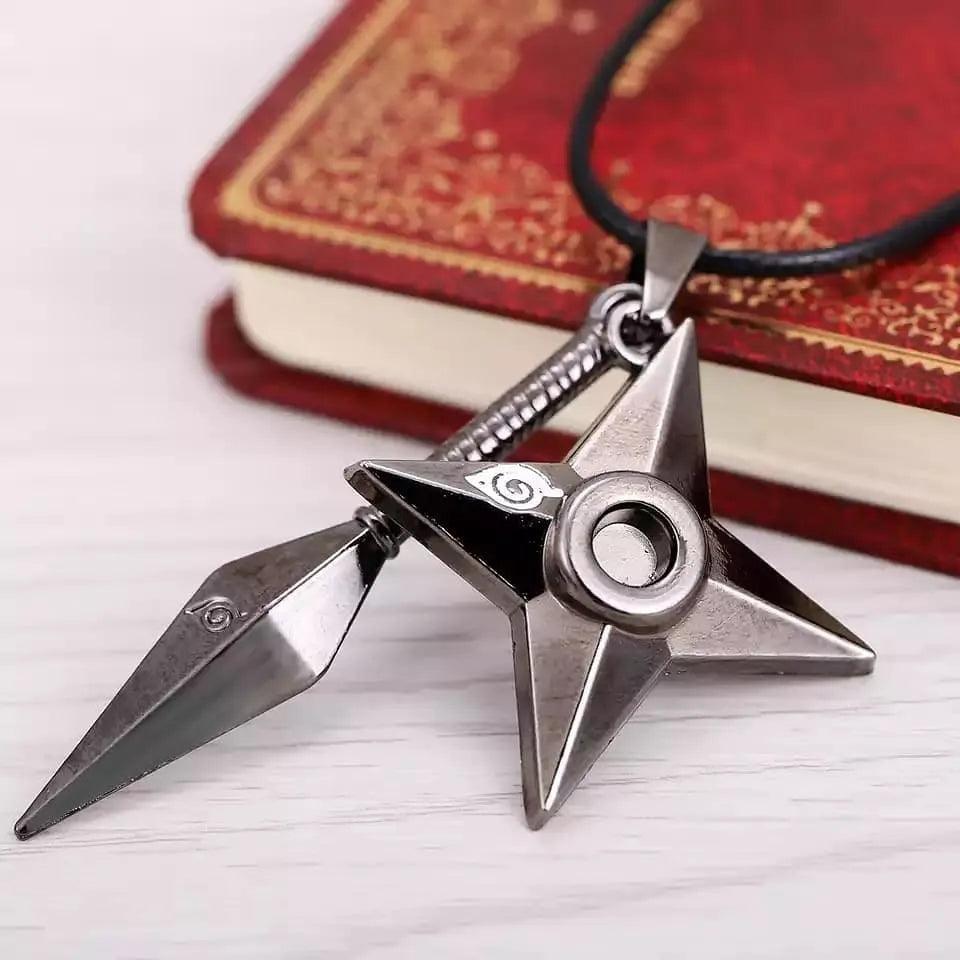 Collar Kunai y Shuriken de Naruto