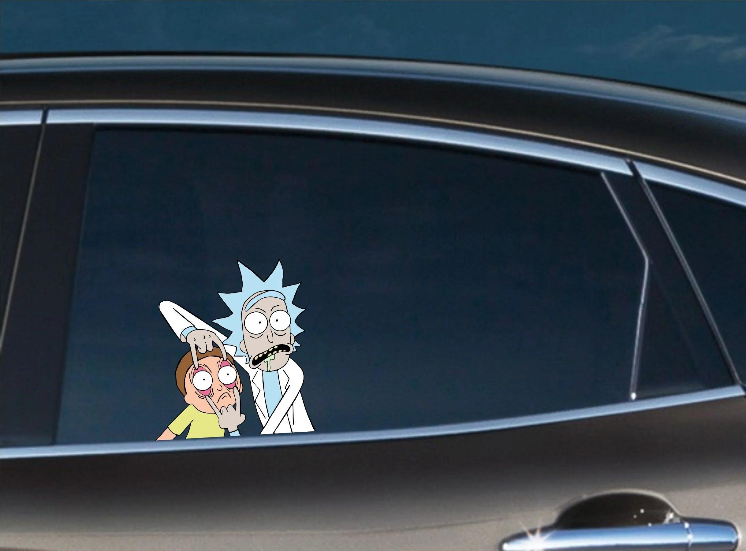 Sticker Multiuso de Rick & Morty